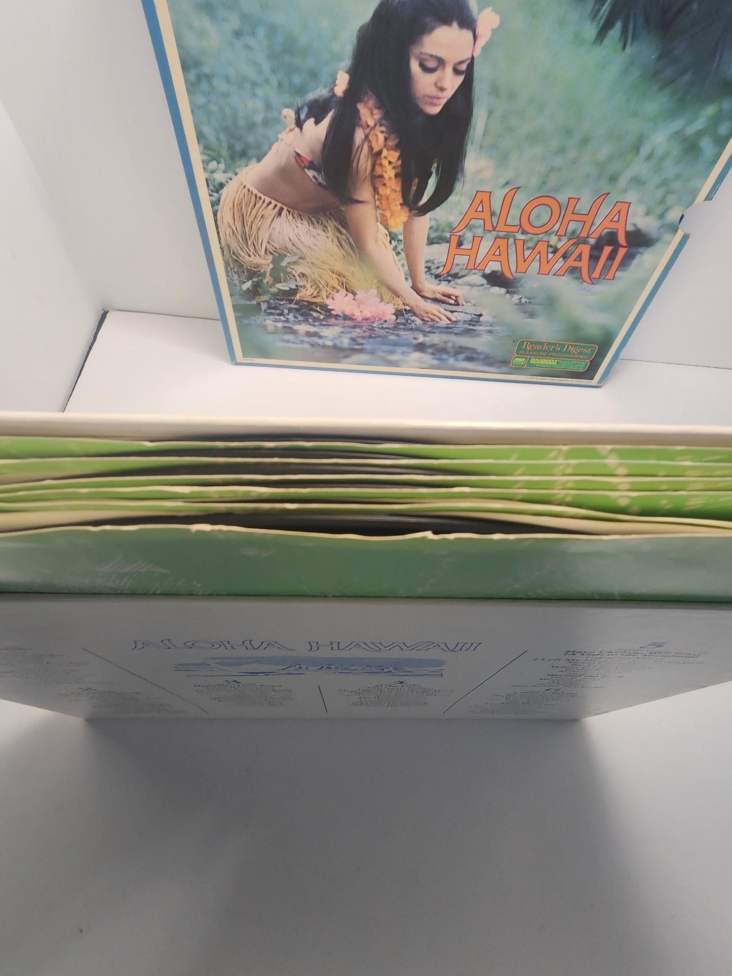 Alpha Hawaii Orginal 1978 Readers Digest 5 Record set - Hawaii Melodies From Paradise Orginal - Vinyl - Vinyl Records - Hawaii - Vintage