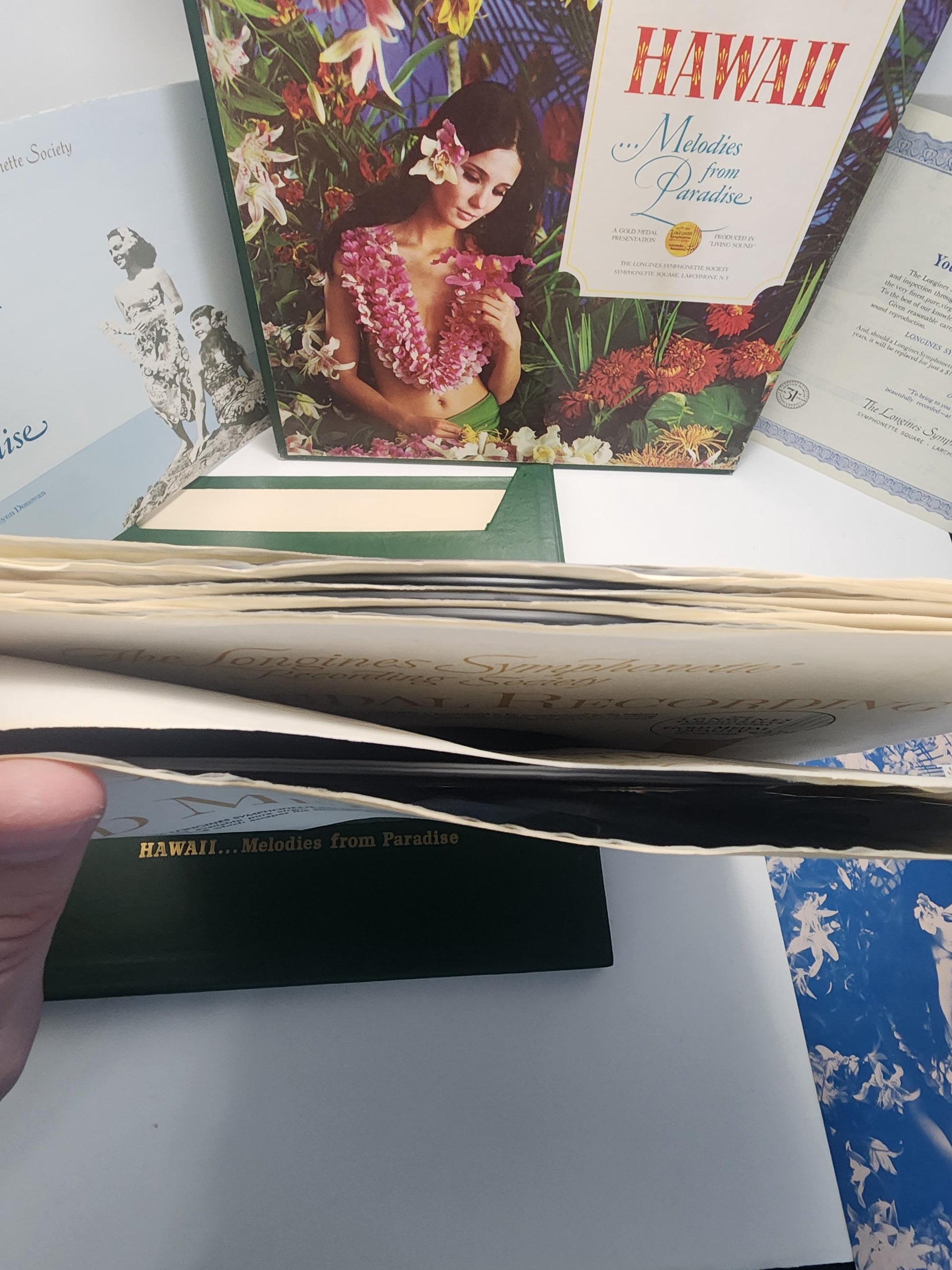 Alpha Hawaii Orginal 1978 Readers Digest 5 Record set - Hawaii Melodies From Paradise Orginal - Vinyl - Vinyl Records - Hawaii - Vintage