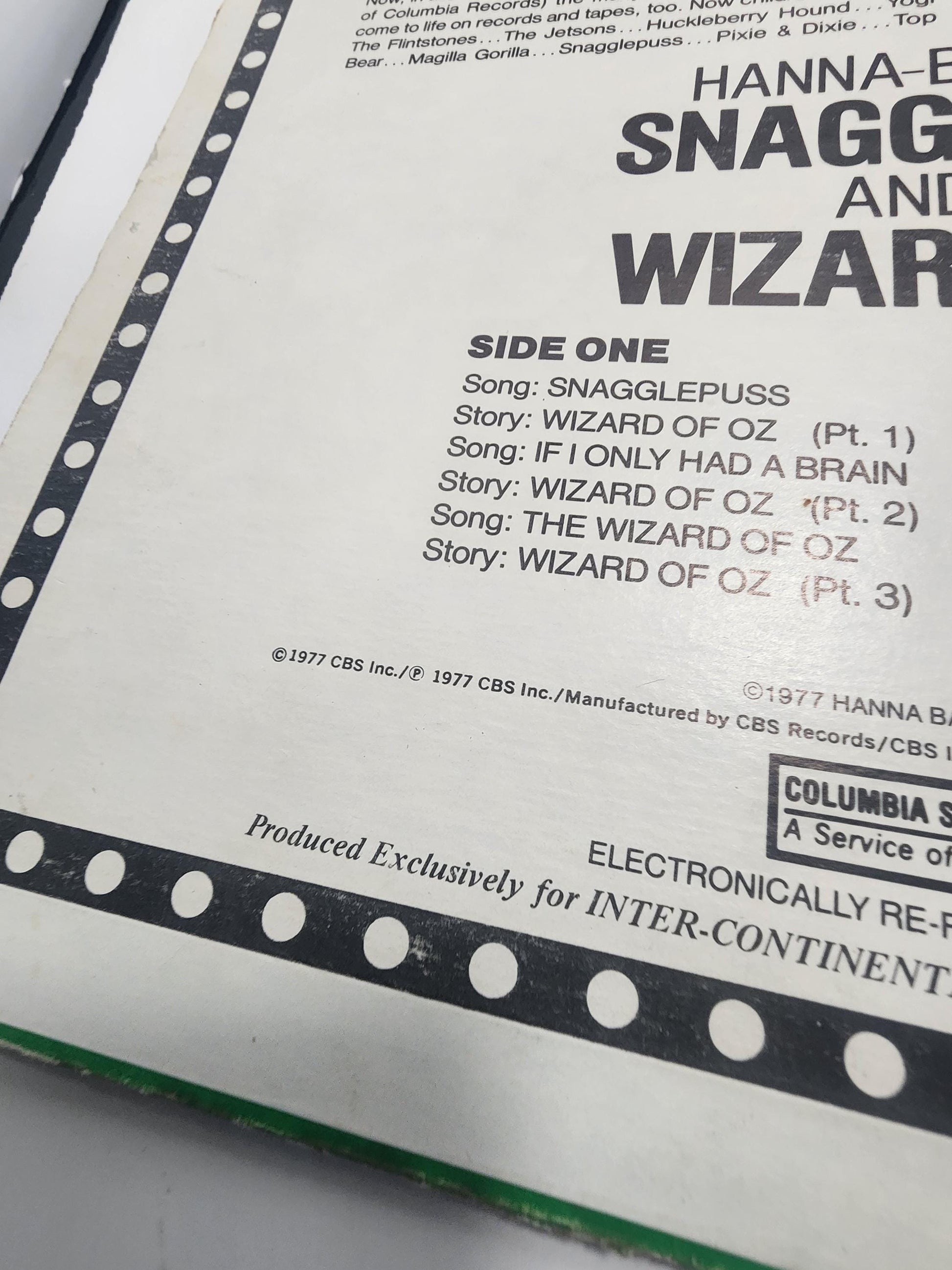 1960s The Wizard Of Oz Vinyl Records - Records - Vinyl - Vinyl Records - The Wizard Of Oz - Snagglepuss - Snaggle Puss - Wizard Of Oz