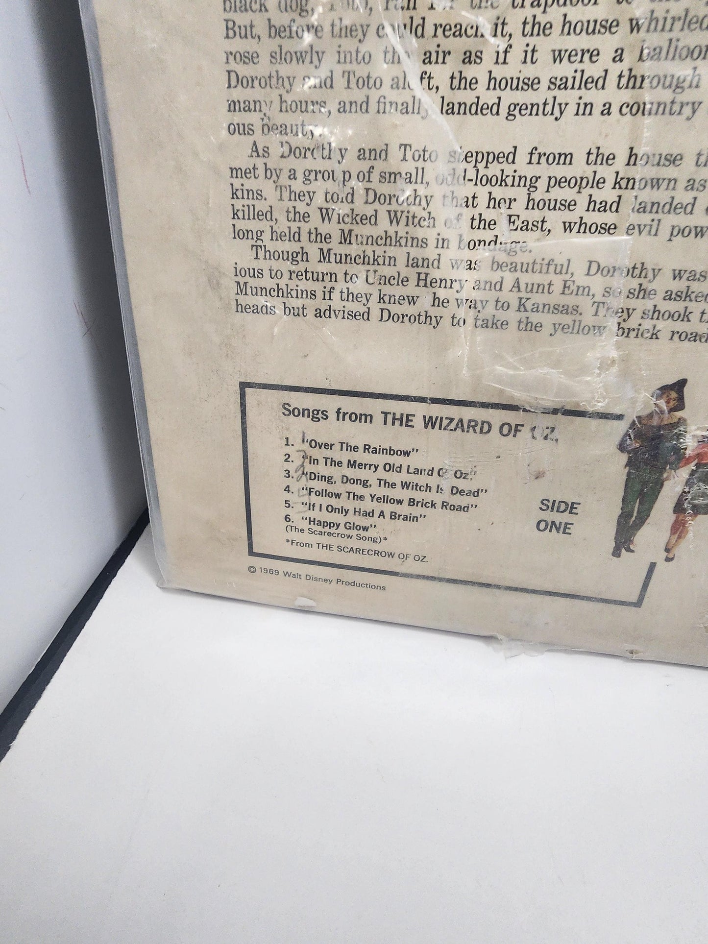 1960s The Wizard Of Oz Vinyl Records - Records - Vinyl - Vinyl Records - The Wizard Of Oz - Snagglepuss - Snaggle Puss - Wizard Of Oz