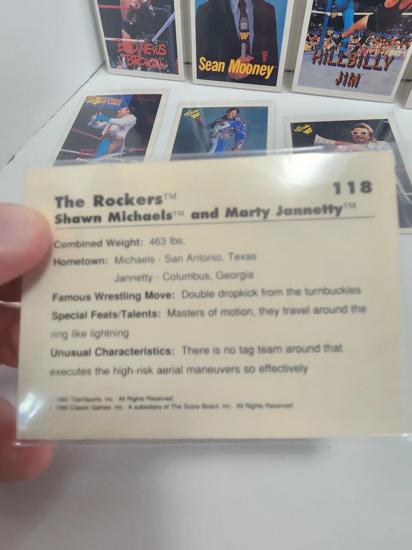 WWF Vintage 1990s Titans Sports Trading Cards LOT - Wwf - Wwe - Trading Cards - Sports Cards - Wrestling - Vintage WWF