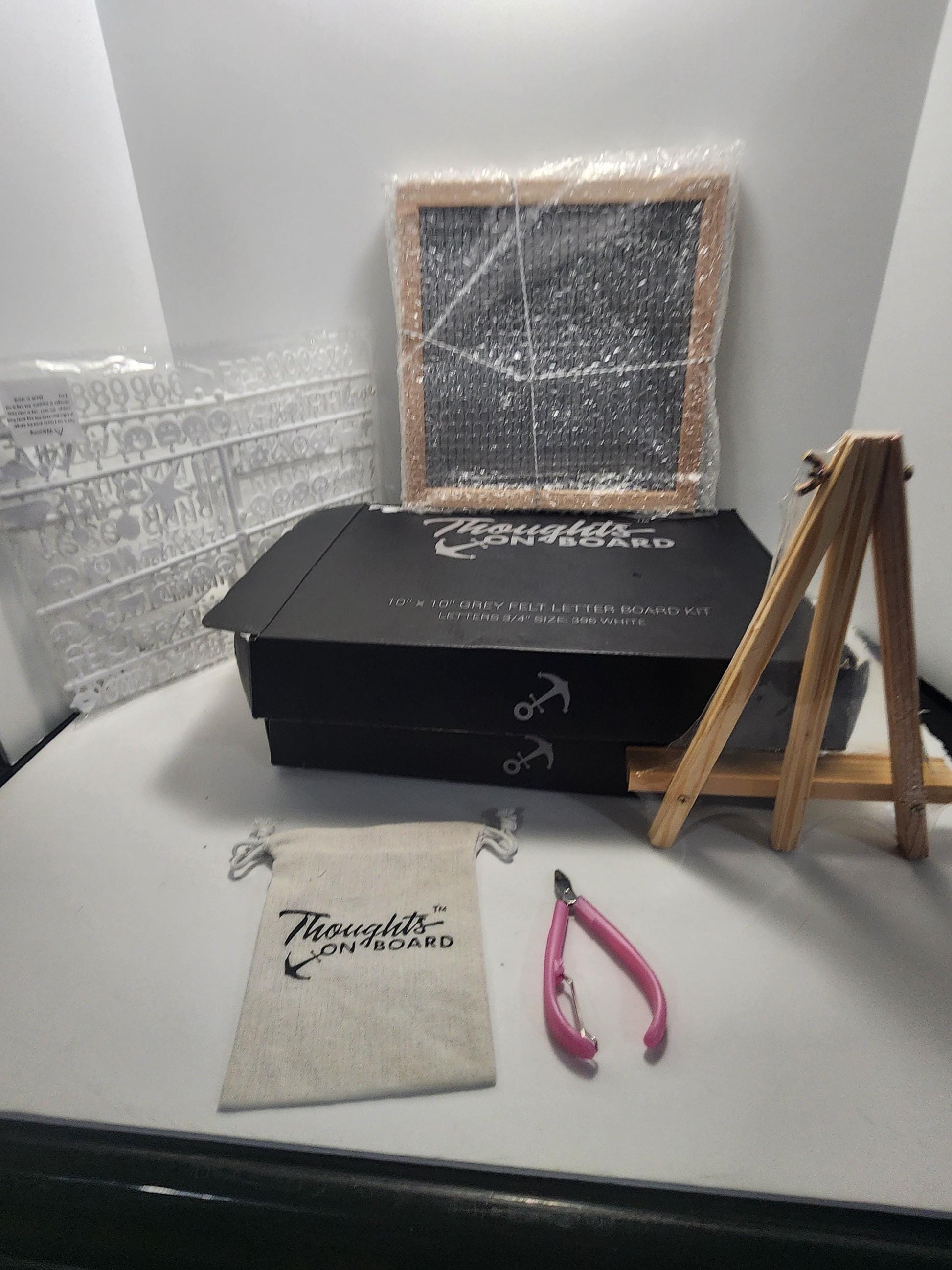 Black Letterboard Kit - Decor - Accents - Boards - Letterboard - Letter Board