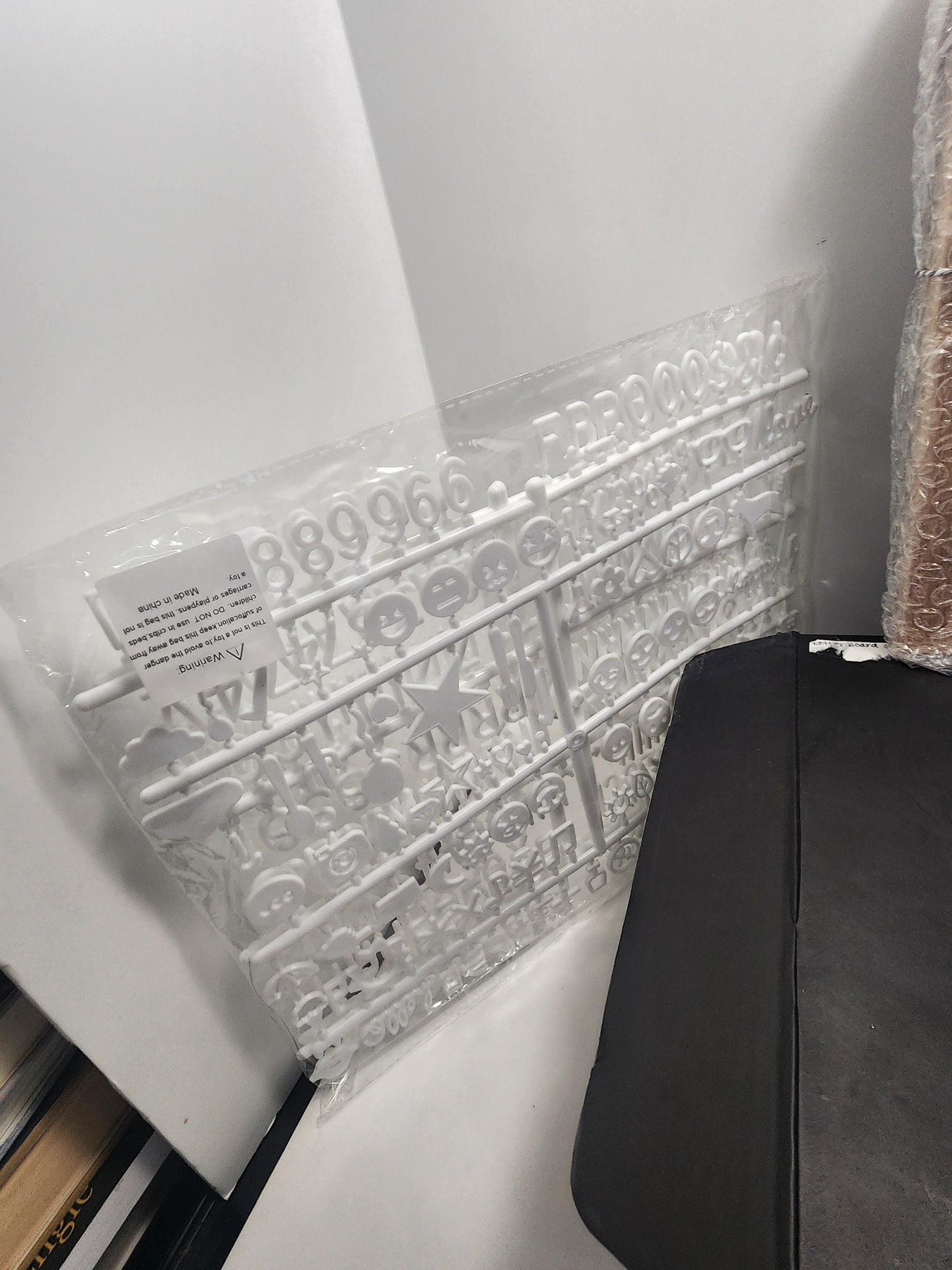 Black Letterboard Kit - Decor - Accents - Boards - Letterboard - Letter Board