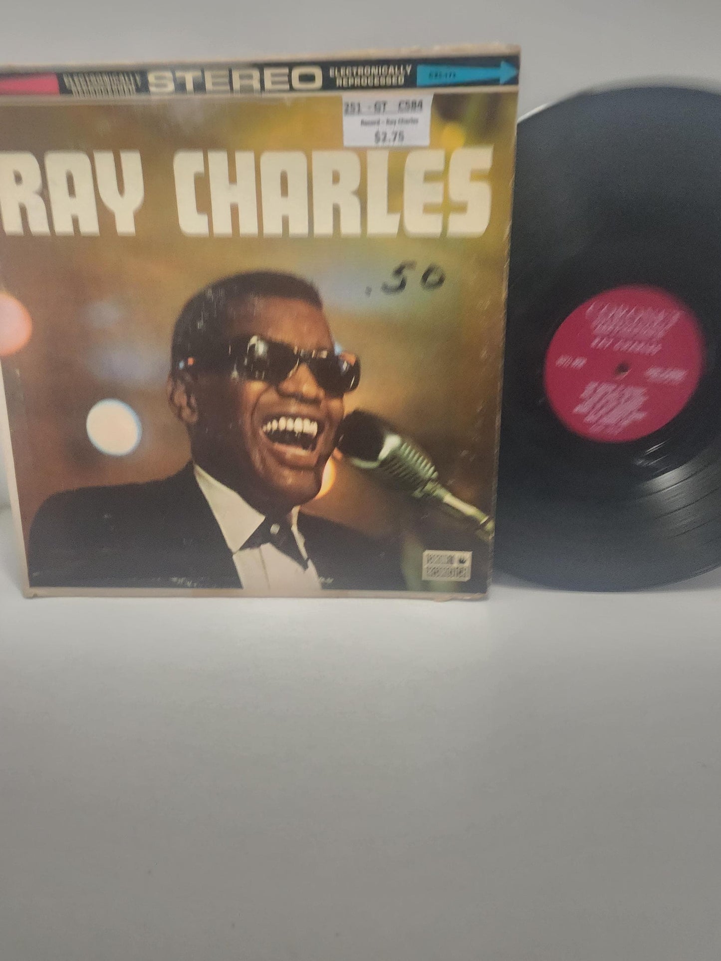Vintage 1980s Ray Charles Orginal Print Vinyl Record - Ray Charles - Records - Vinyl - Vinyl Records - Vinyl Records - Music