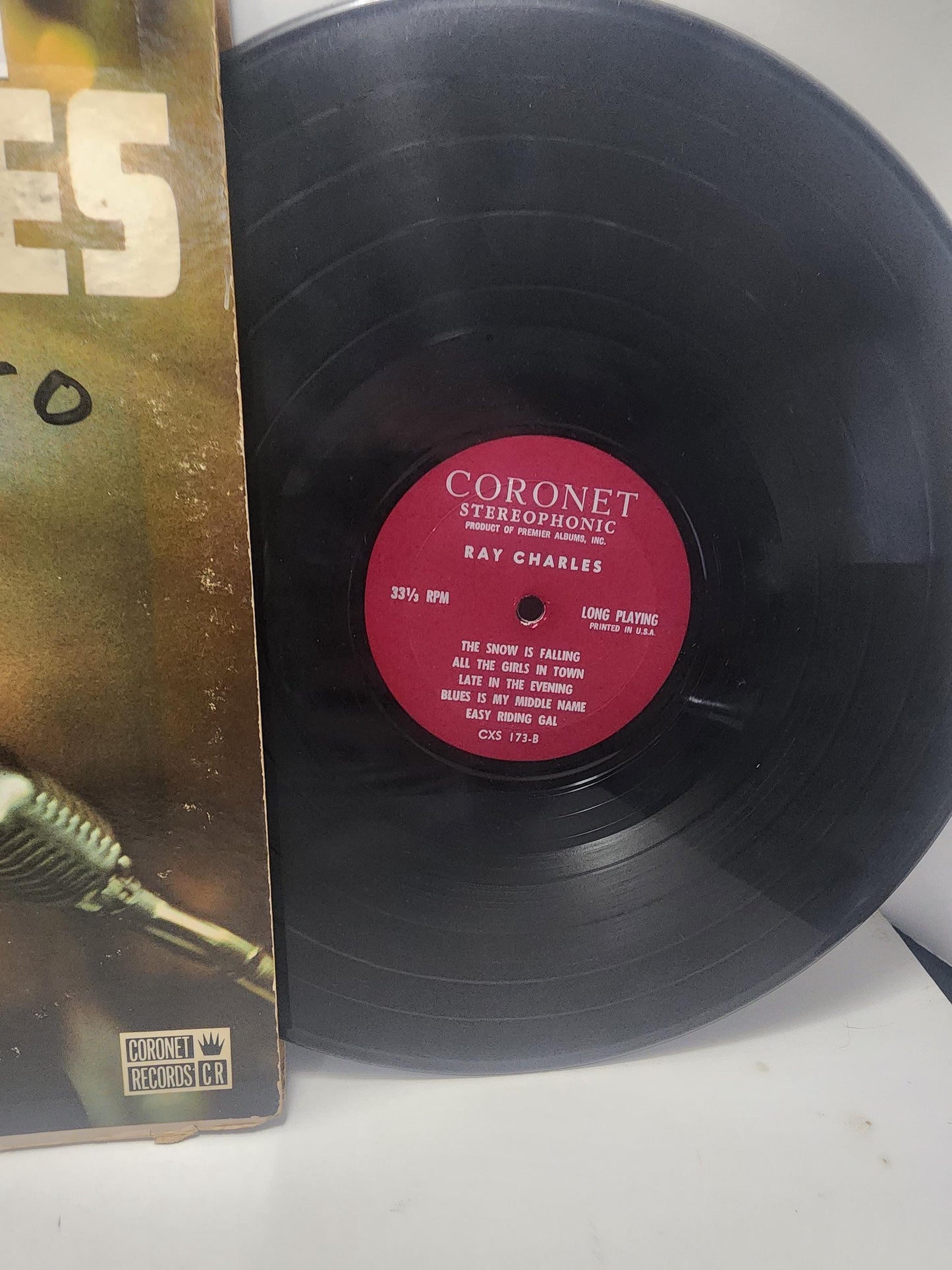 Vintage 1980s Ray Charles Orginal Print Vinyl Record - Ray Charles - Records - Vinyl - Vinyl Records - Vinyl Records - Music