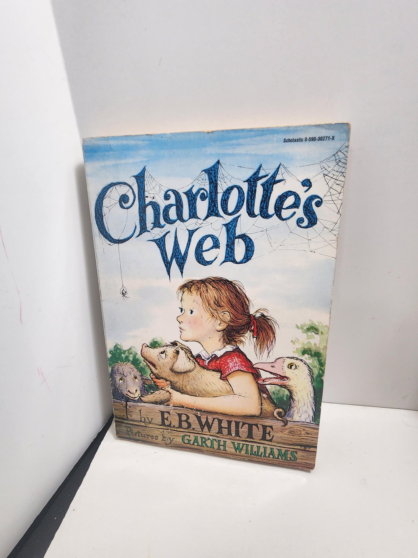 1952 Scholastic Vintage Charlotte's Web By E.B White - Charlotte's Web - Books - Famous Books - E.B White - Scholastic - Kids Books