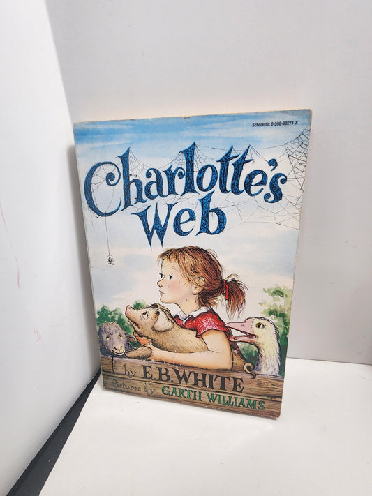 1952 Scholastic Vintage Charlotte's Web By E.B White - Charlotte's Web - Books - Famous Books - E.B White - Scholastic - Kids Books