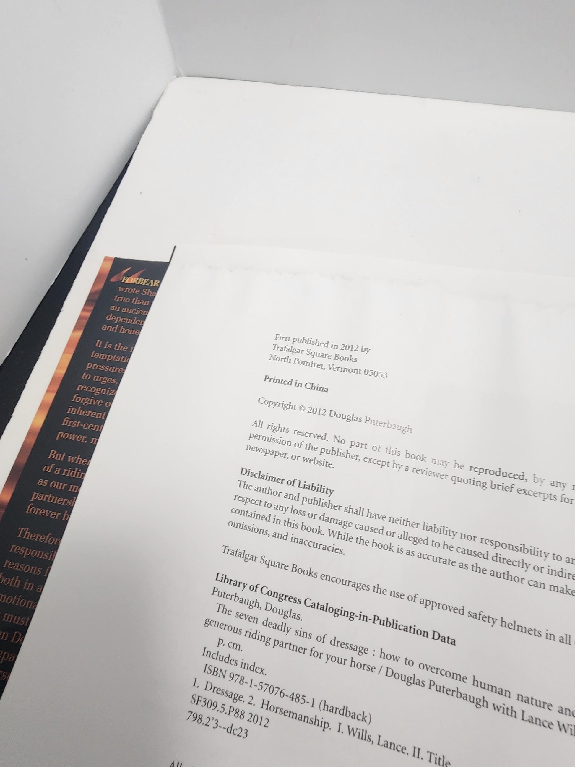 The Seven Deadly Sins of Dressage: How to Overcome Human Nature and Become a More Just, Generous Riding Partner for Your Horse - Horse -