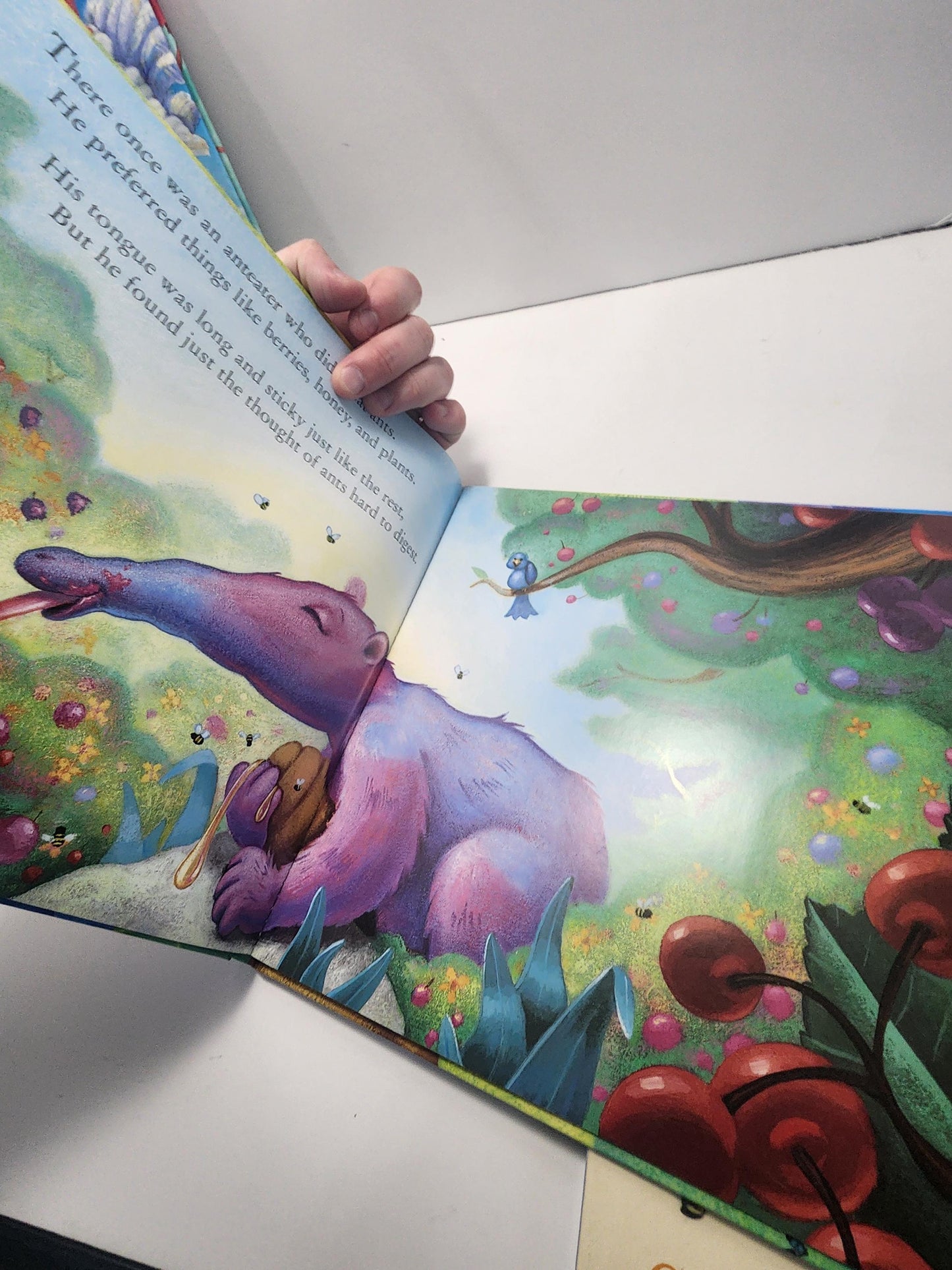 Childrens Interactive Books Lot of 4 - Educational Books - Kids Books - Children's Books - Interactive Books - Anteatter - Wheels On The Bus