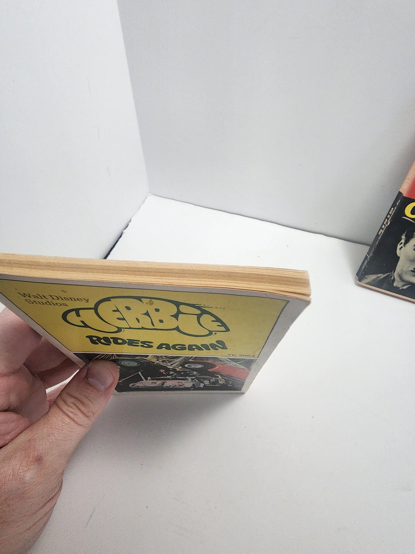 Herbie Rides Again 1974 Walt Disney Productions Vintage Book - Rare Books - Herbie - Walr Disney - Herbie Book - Herbie Rides Again