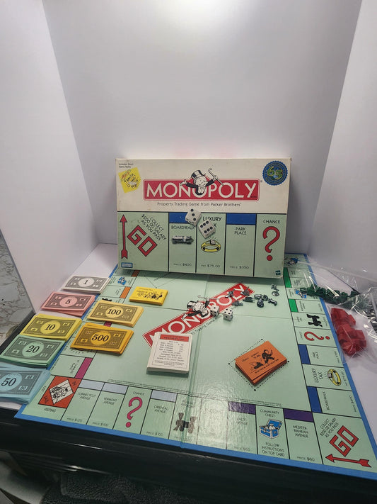 Monopoly Vintage 2000 65th Anniversary Edition - Monopoly - Special Edition - 2000s - Games - Board Games - Parker Brothers