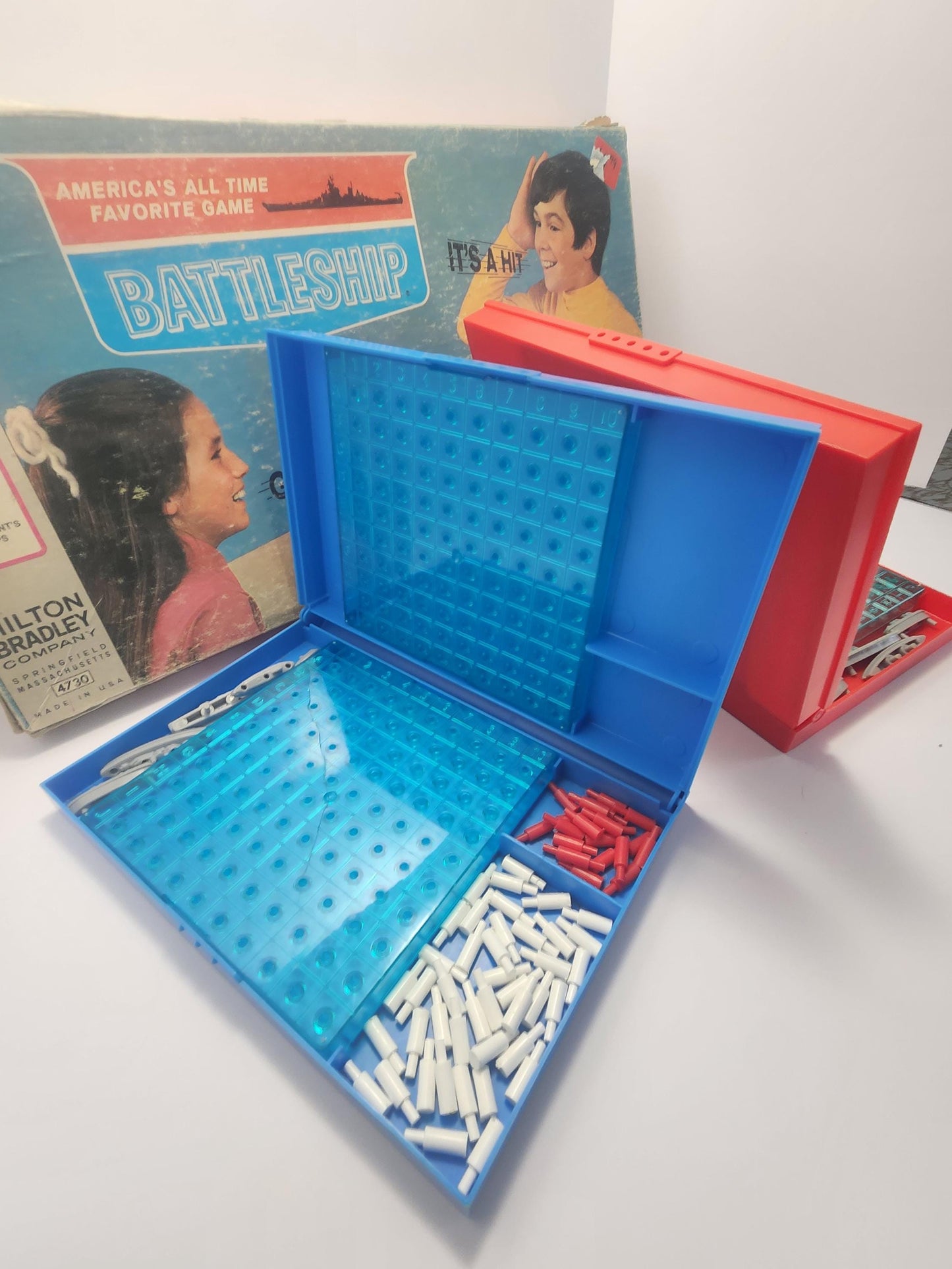 1971 Milton Bradley Battleship Game - Battleship - Battle Ship - Milton Bradley - Vintage Games - Family Games - Family Game Night