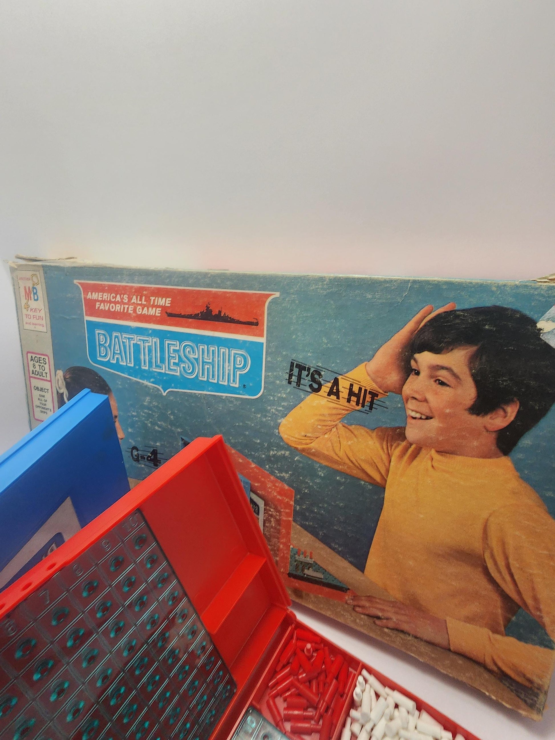 1971 Milton Bradley Battleship Game - Battleship - Battle Ship - Milton Bradley - Vintage Games - Family Games - Family Game Night
