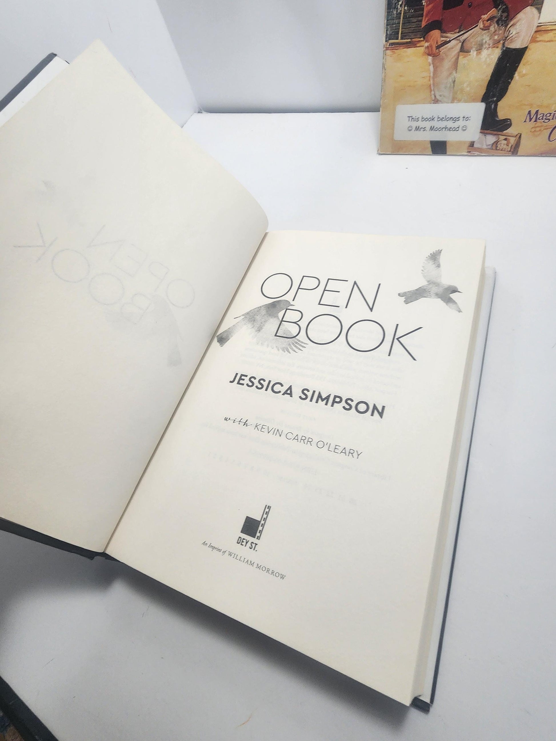 Open Book By Jessica Simpson - Jessica Simpson - Open Books - Autobiography - Music - Singers - Women - Books