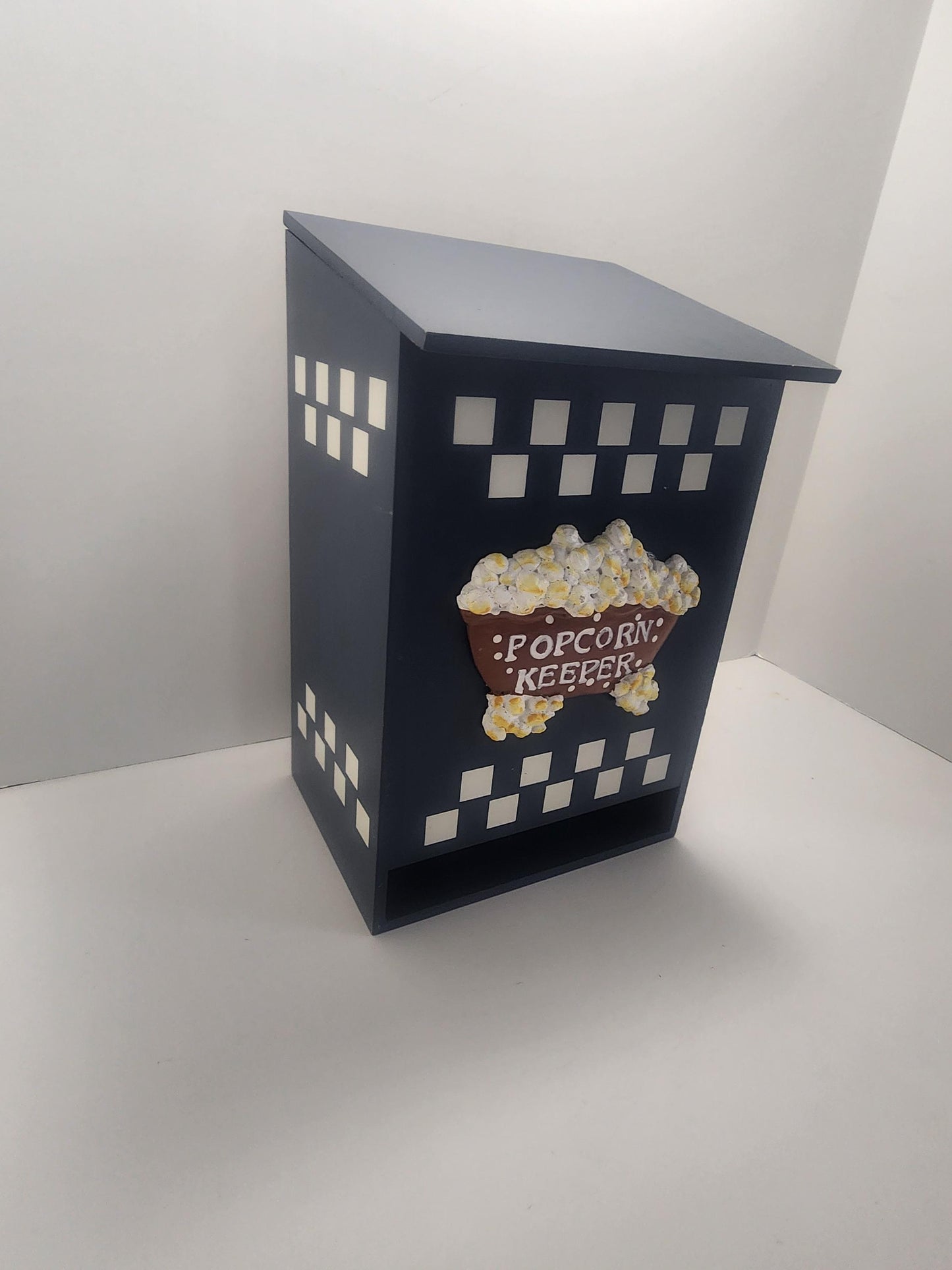 Popcorn Keeper - Popcorn - Popcorn Decor - Movie Theater - Home Decor - Kitchen - Kitchen Decor