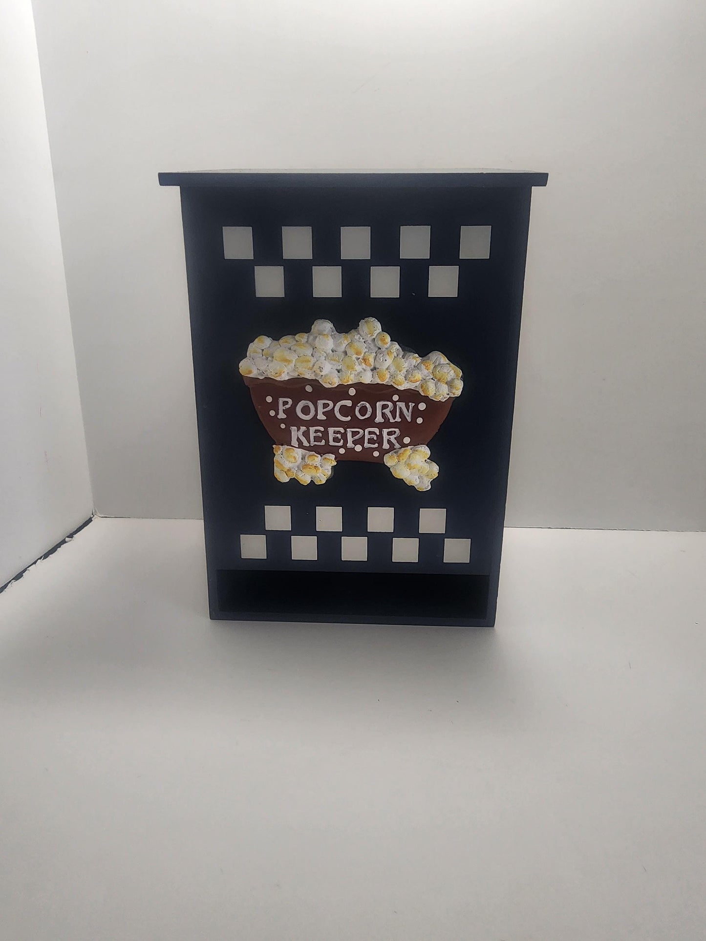 Popcorn Keeper - Popcorn - Popcorn Decor - Movie Theater - Home Decor - Kitchen - Kitchen Decor