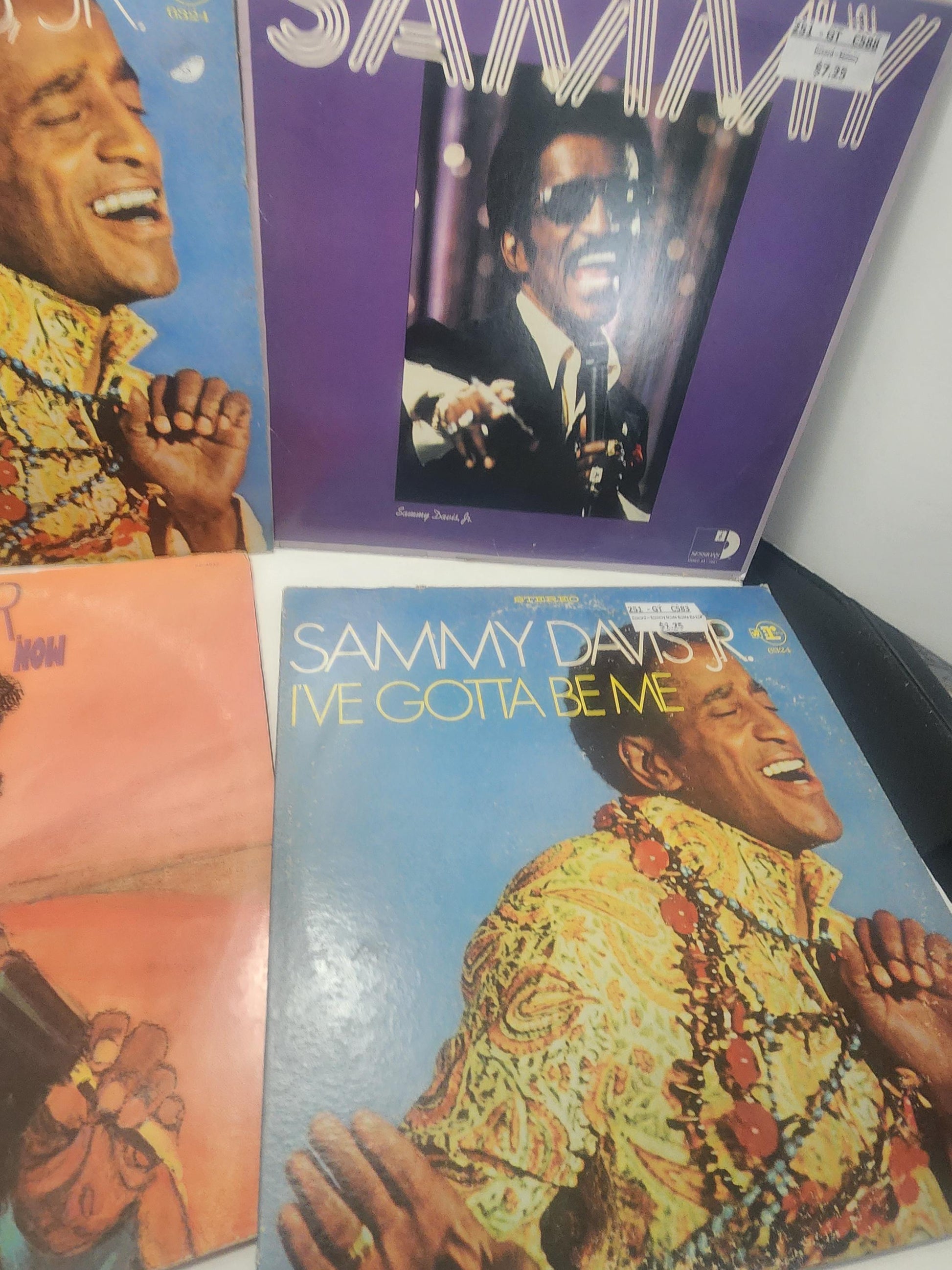 Sammy Davis Jr Vintage Lot of 4 Vinyl Records - Vinyl - Records - Vinyl Records - Sammy Davis - Sammy Davis Jr - Vintage Music - 1980s