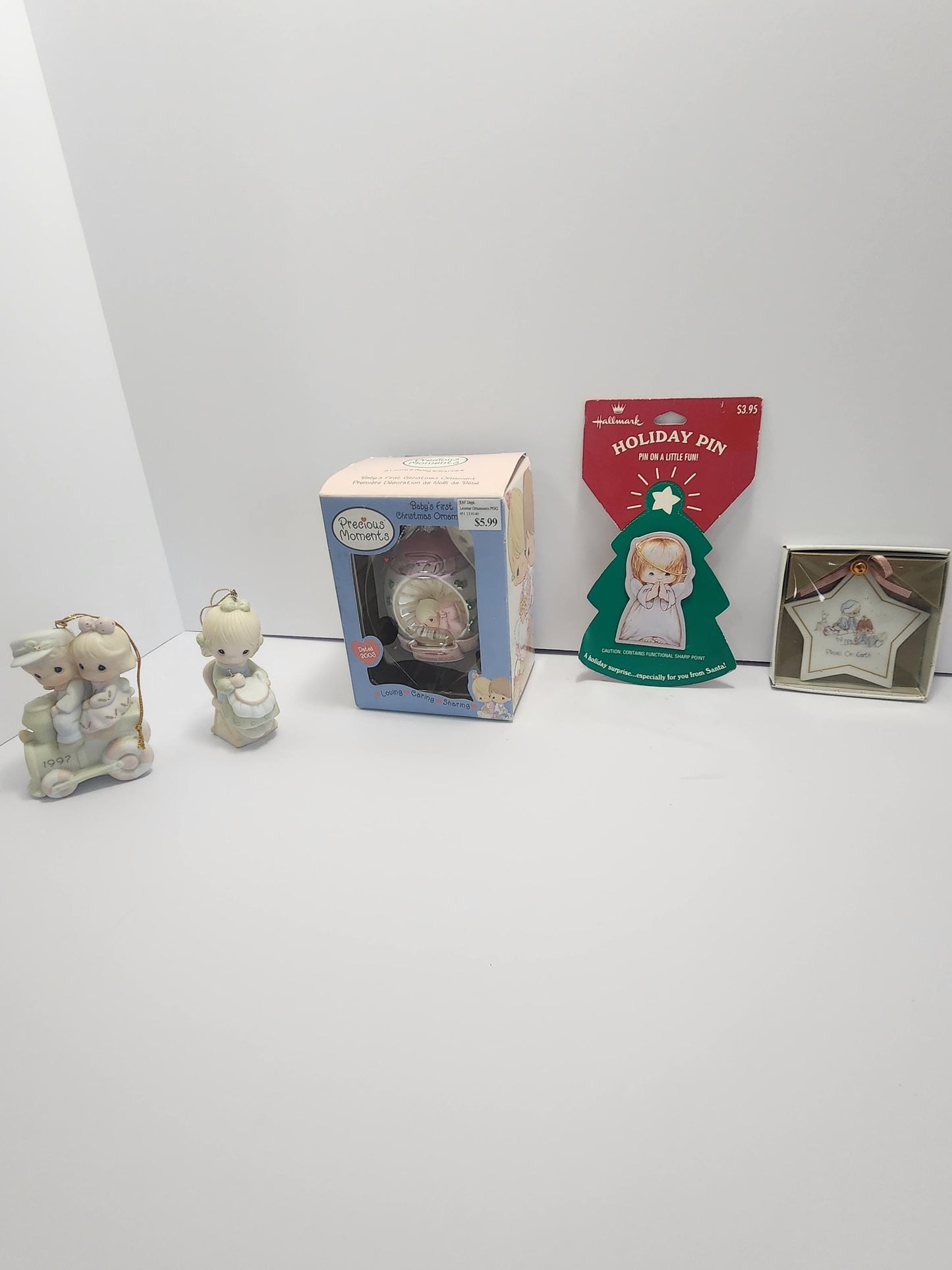 Precious Moments Vintage Christmas Ornaments - Precious Moments - Christmas - Christmas Ornaments - Ornaments - Precious Moments Gift