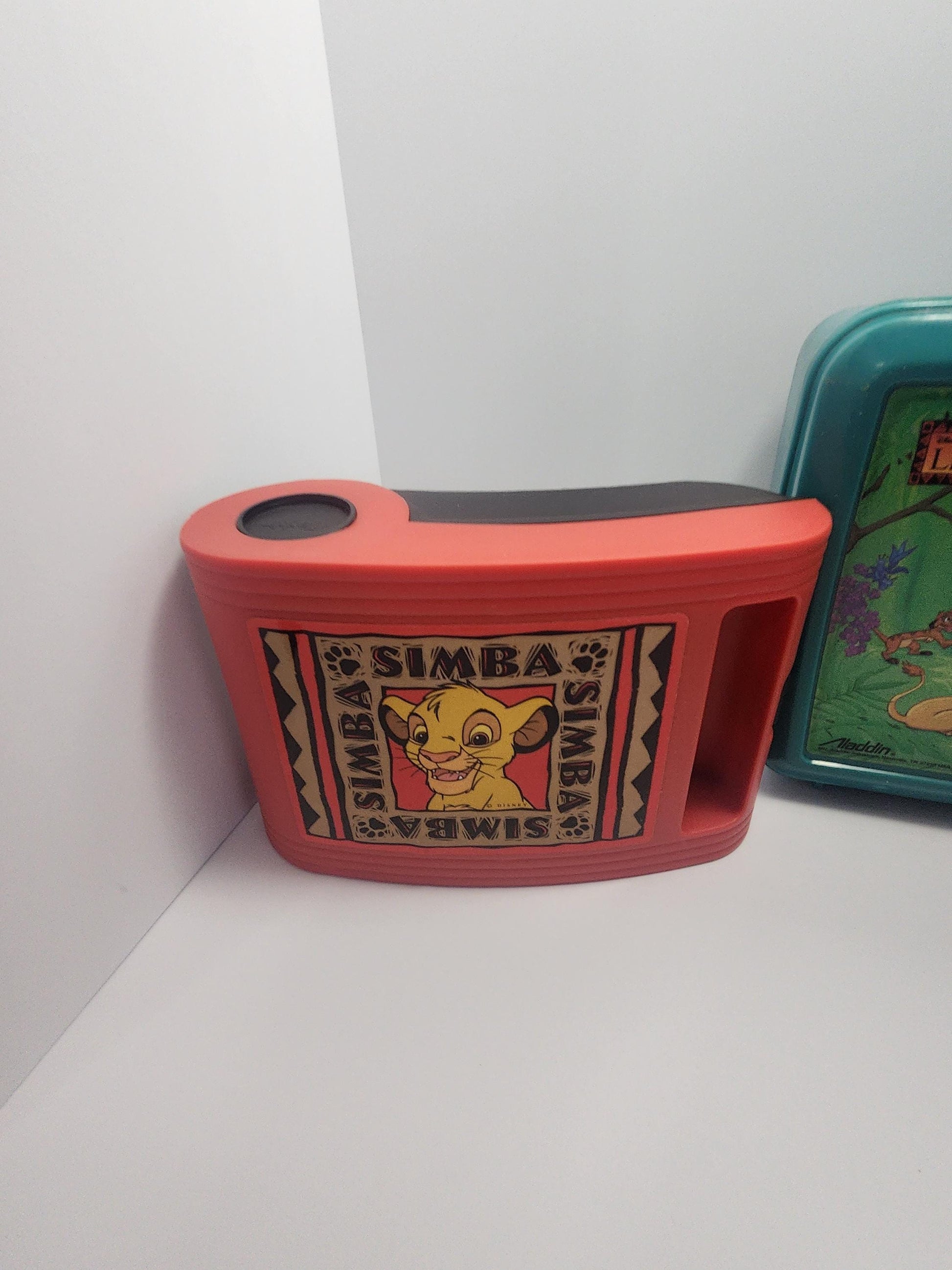 Disney The Lion King Vintage Aladdin 1990s Lunchboxes - Lunchbox - Lunch Box - Thermos - Aladdin Lunchbox - The Lion King - Lion King