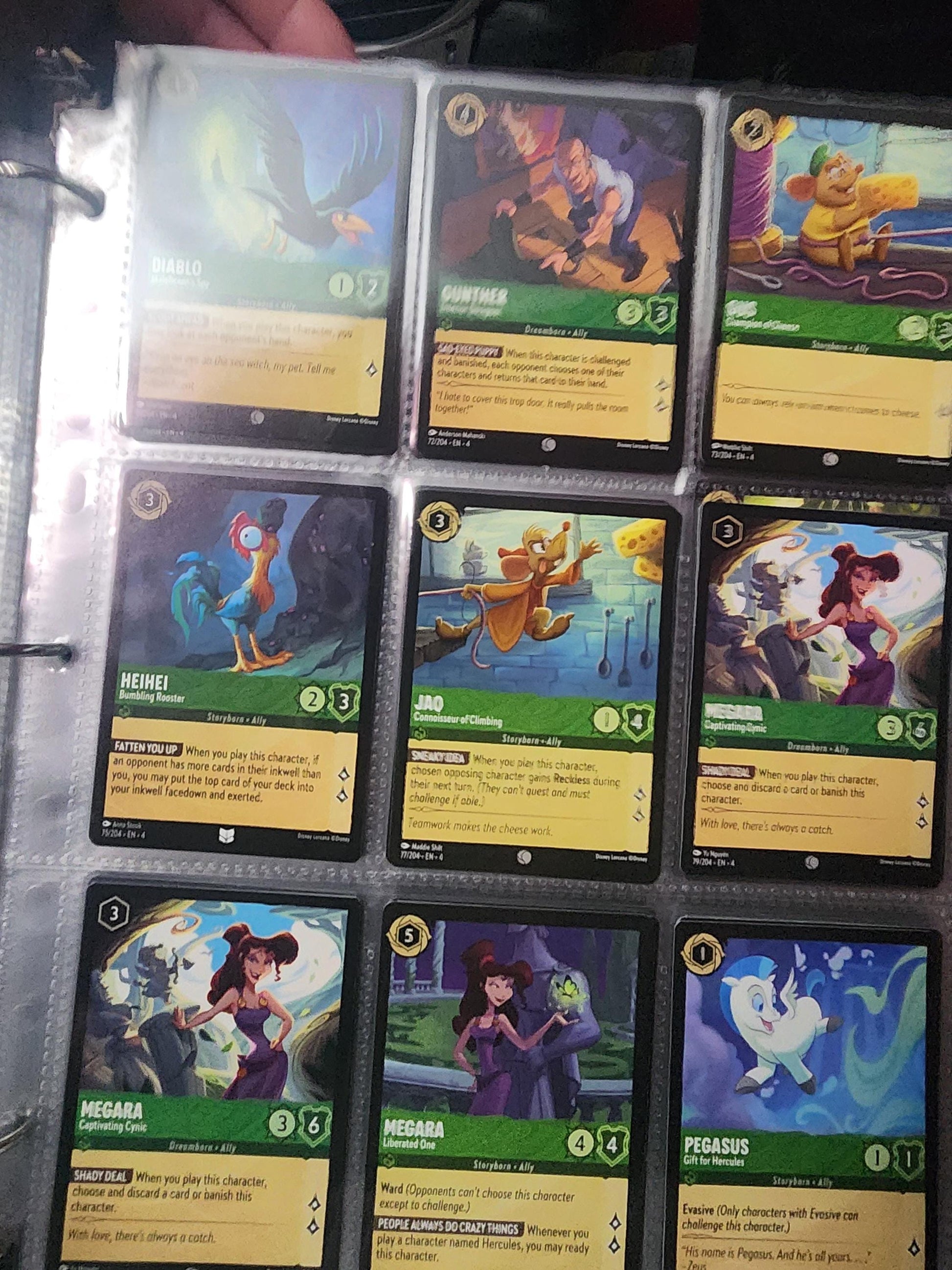 Disney Lorcana Mystery Lot of 60 Trading Cards - Lorcana - Disney Cards - Disney Gift - Tcg - Trading Cards - Lilo - Little Mermaid