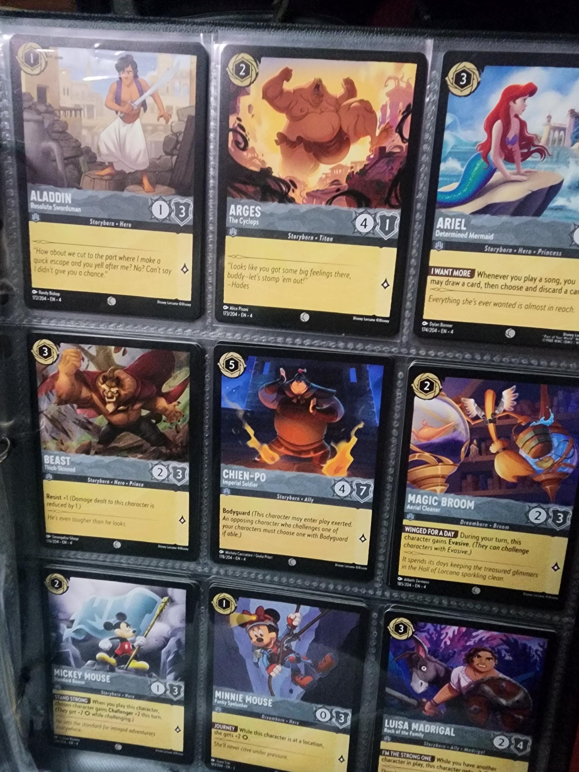 Disney Lorcana Mystery Lot of 60 Trading Cards - Lorcana - Disney Cards - Disney Gift - Tcg - Trading Cards - Lilo - Little Mermaid