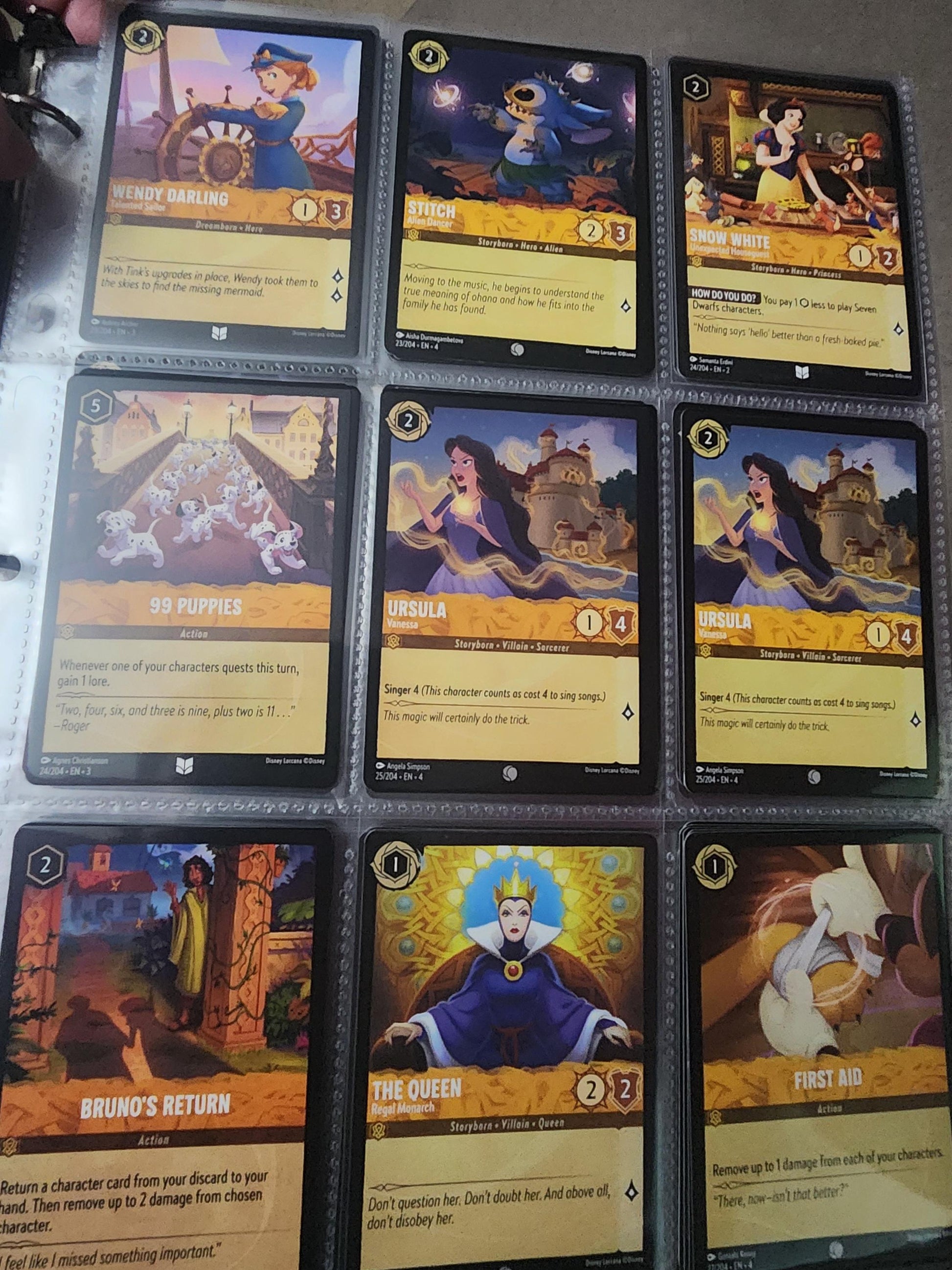 Disney Lorcana Mystery Lot of 60 Trading Cards - Lorcana - Disney Cards - Disney Gift - Tcg - Trading Cards - Lilo - Little Mermaid