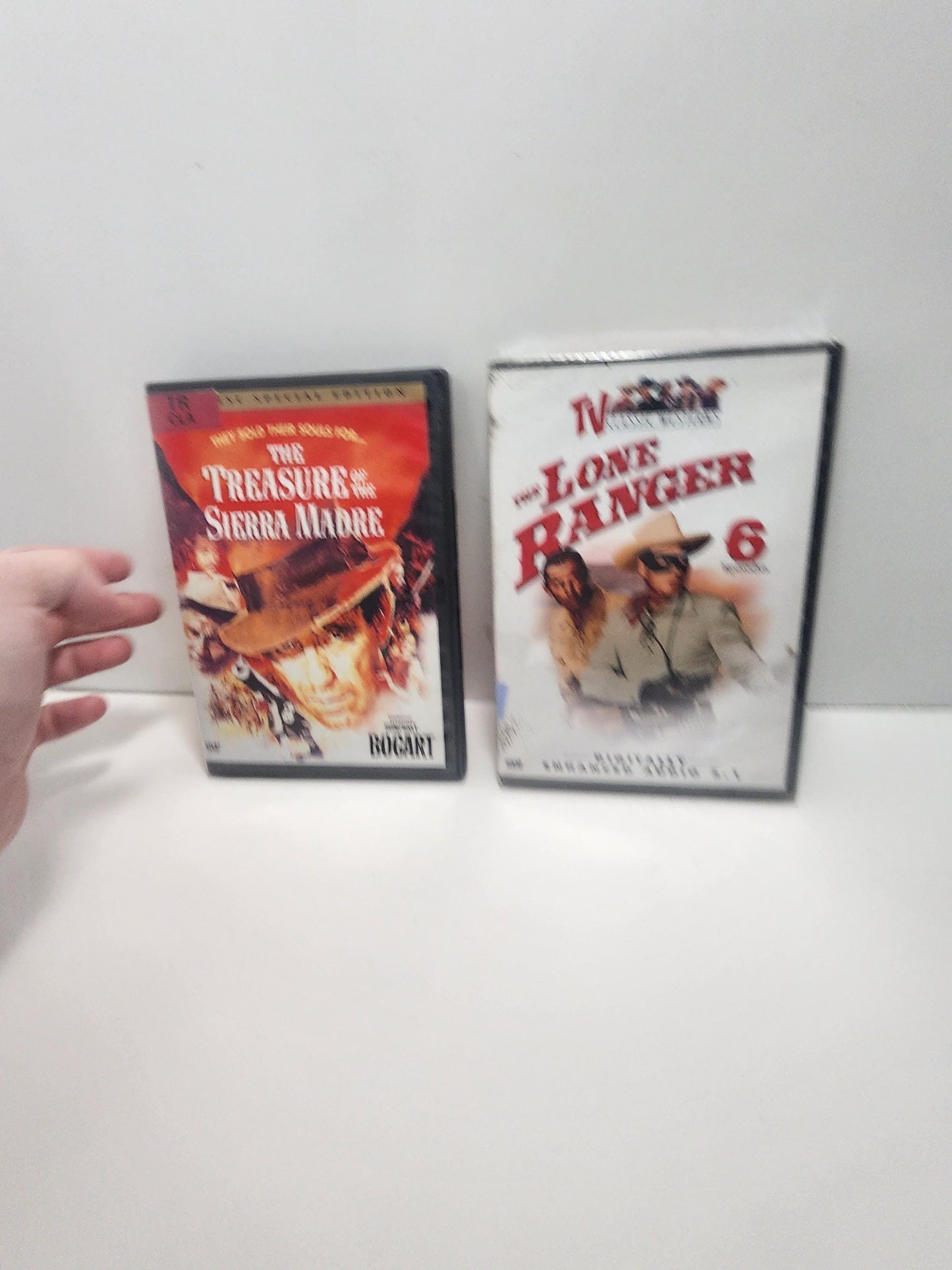 Western Lot of 2 Dvds - Dvds - The Lone Ranger - Movies - Vintage Movies - Westerns - Western Movies - The Treasure Of The Sierra Madre