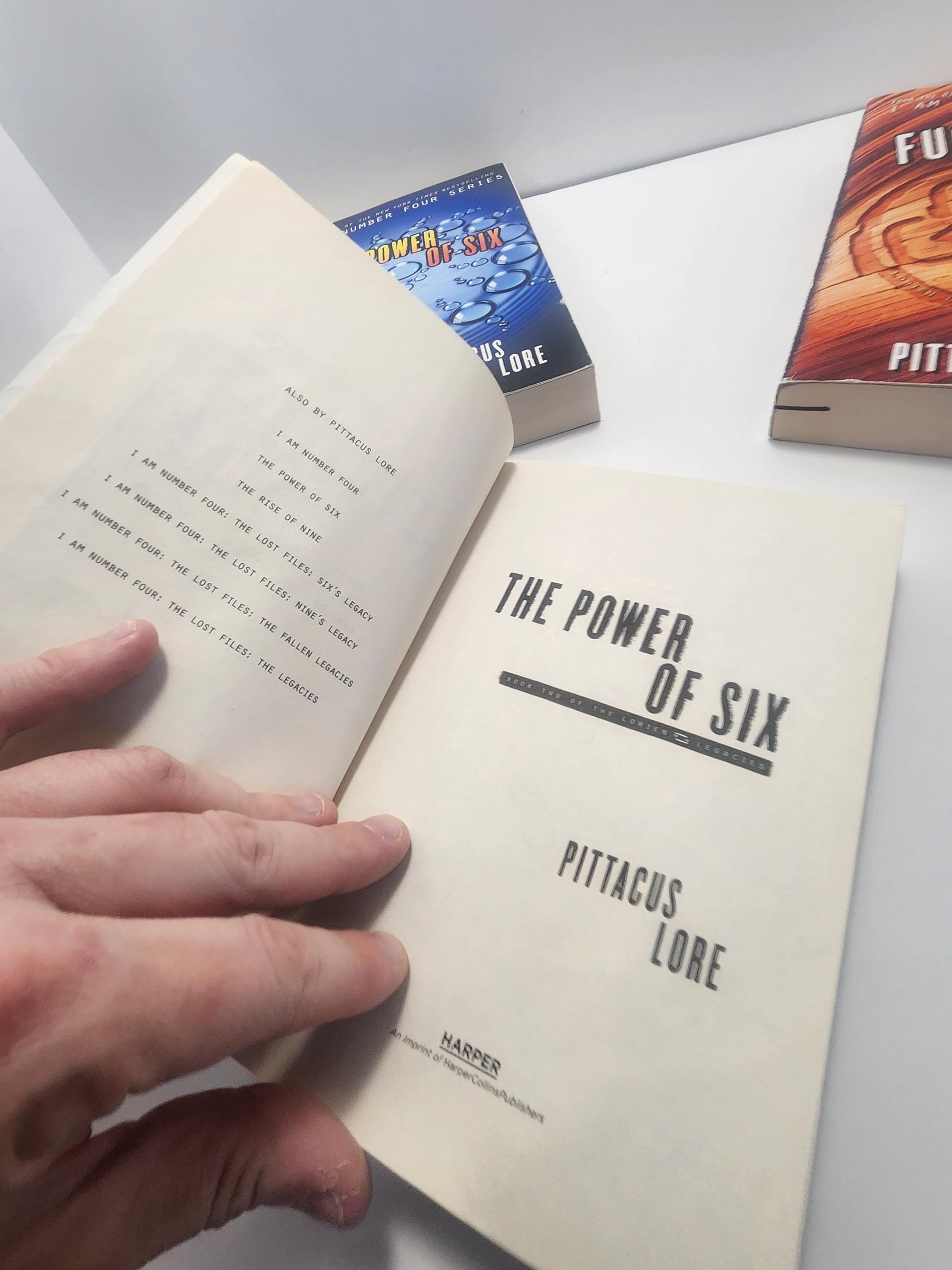 Fugitive Six - The Power Of Six - Book Series - Pittacus Lore - Pittacus Lore Books - Book Set