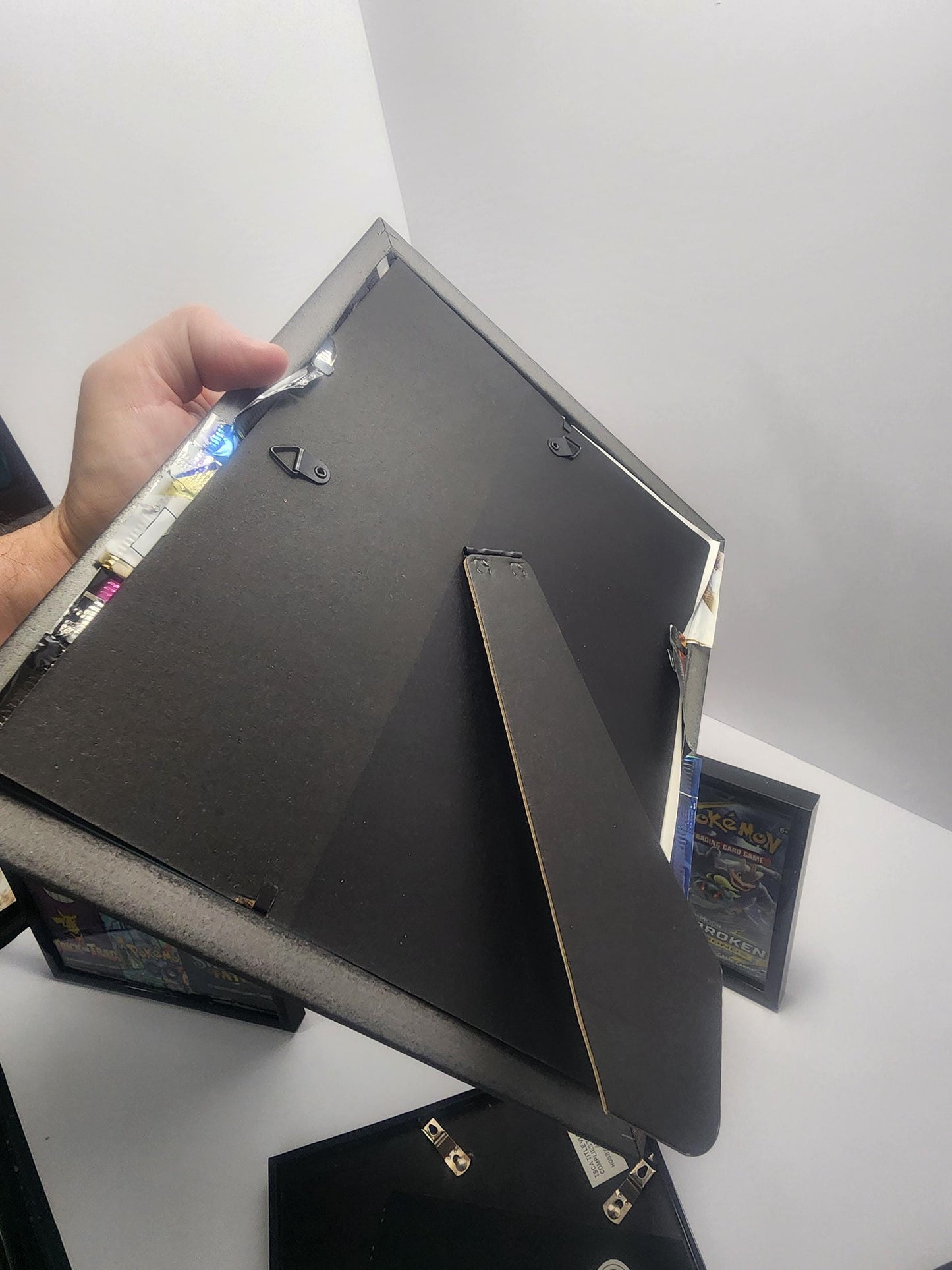 Pokemon Opened Packs Framed Decor - Pictures - Frames - Pokemon - Pokemon Cards - Pokemon Packs - XY Evolutions - Pokemon Gift - Decor