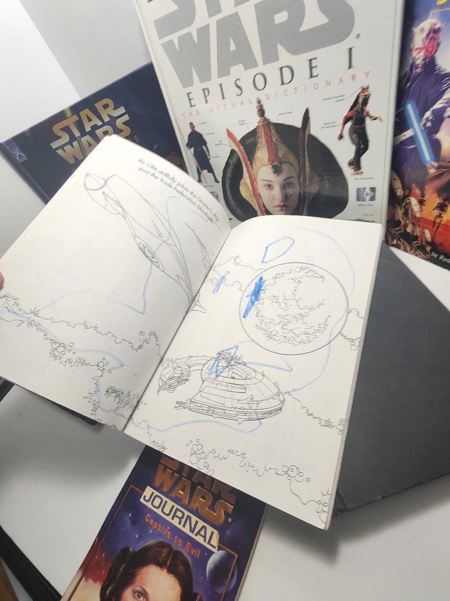 Star Wars Books - Coloring Books - Chapter Books - Children's Books - Star Wars - Vintage Books