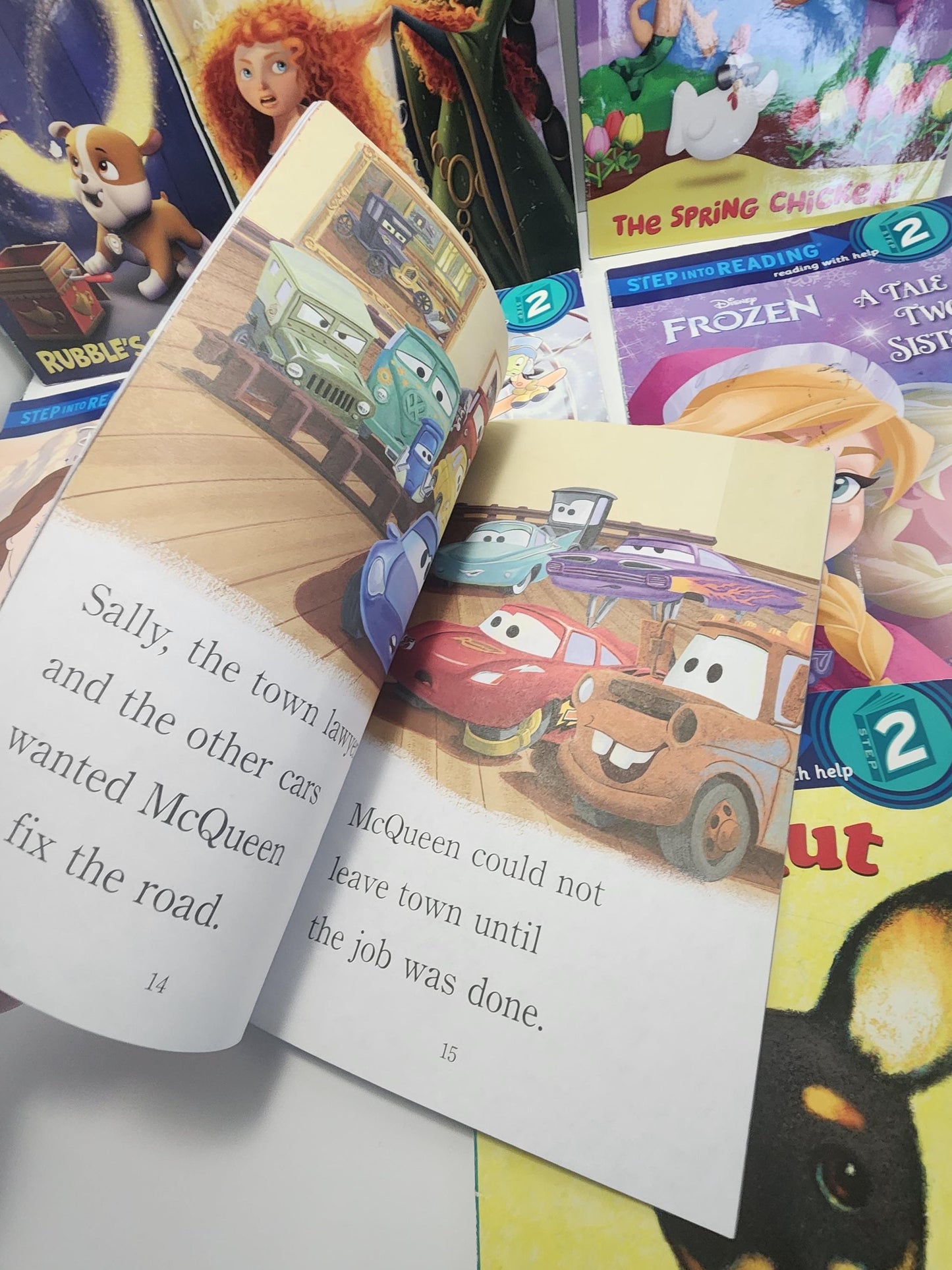 Disney Step 2 Learner Children's Books Lot - Disney - Book Lot - Step 2 - Step 2 Books - Learning Books - School Books