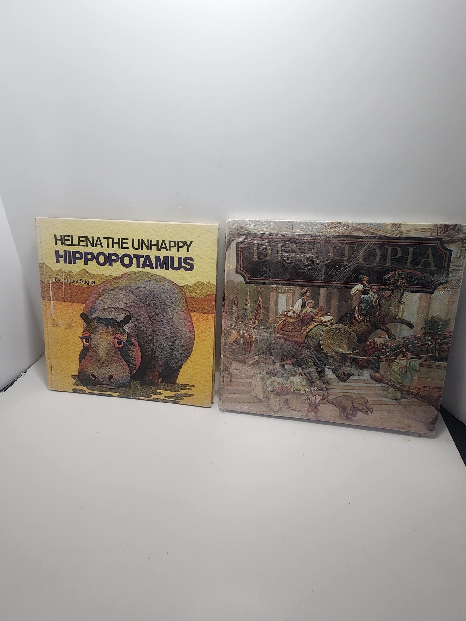 Helena The Unhappy Hippopotamus Yutaka Sugita - Dinotopia - Children's Books - Vintage Books - Hippopotamus - Kids Books - Famous Books