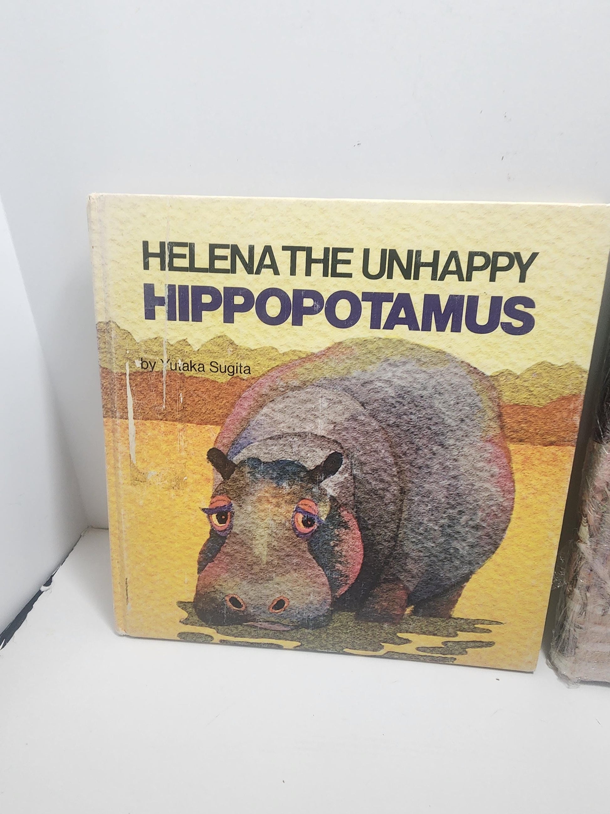 Helena The Unhappy Hippopotamus Yutaka Sugita - Dinotopia - Children's Books - Vintage Books - Hippopotamus - Kids Books - Famous Books