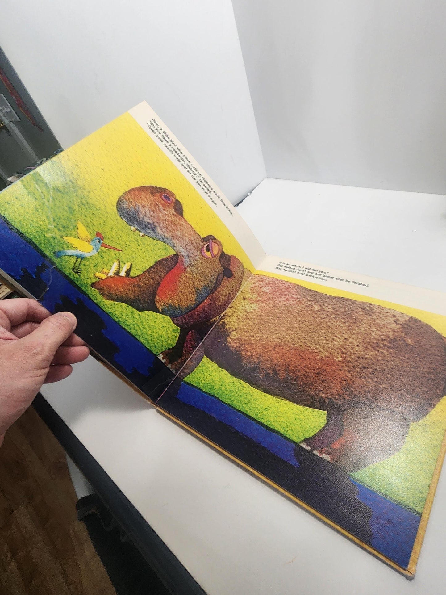 Helena The Unhappy Hippopotamus Yutaka Sugita - Dinotopia - Children's Books - Vintage Books - Hippopotamus - Kids Books - Famous Books