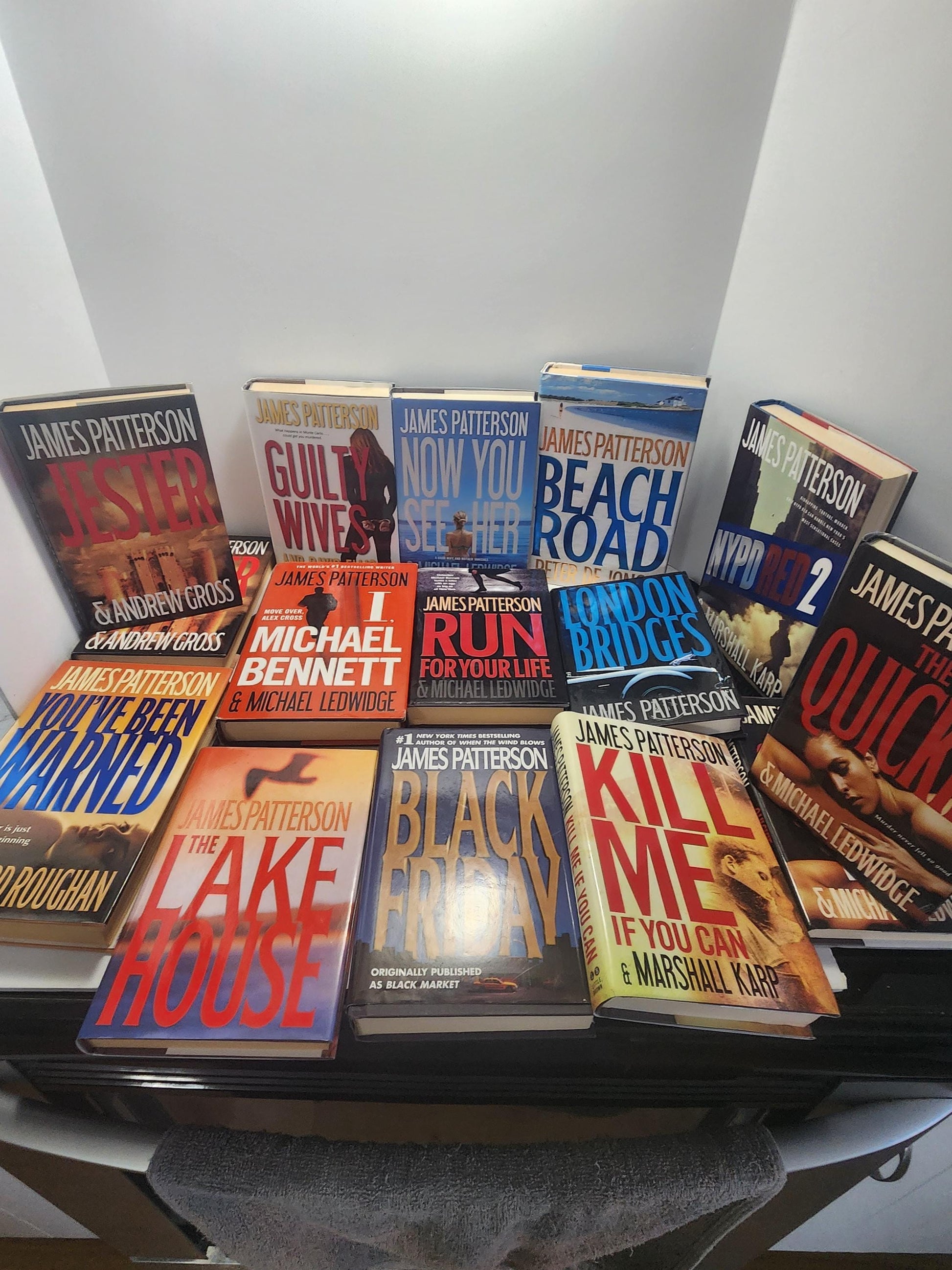 James Patterson Hardcover Books LOT - Books - Book Lot - James Patterson - James Patterson Books