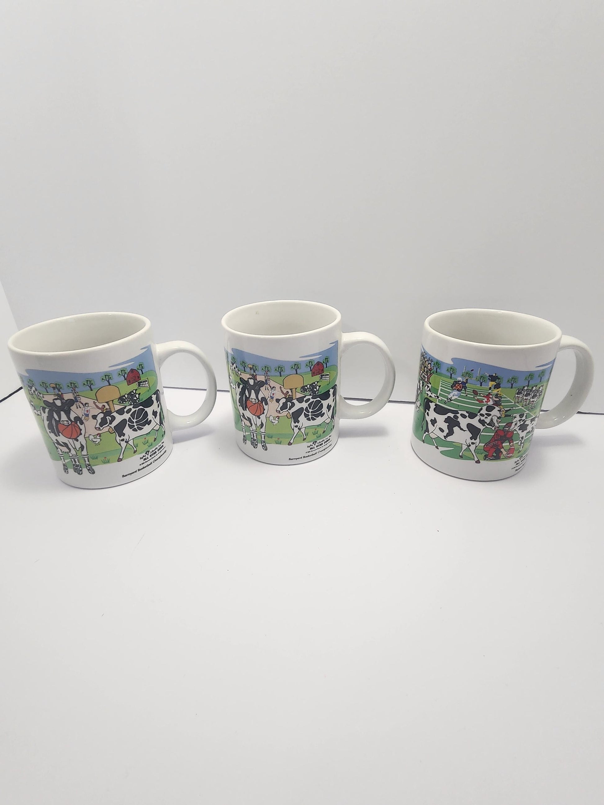 Collectable Cows Mugs Sports Edition Coffee Mugs - Mugs - Coffee - Coffee Mugs - Cows - Cow Decor - Cow Gift - Farmers