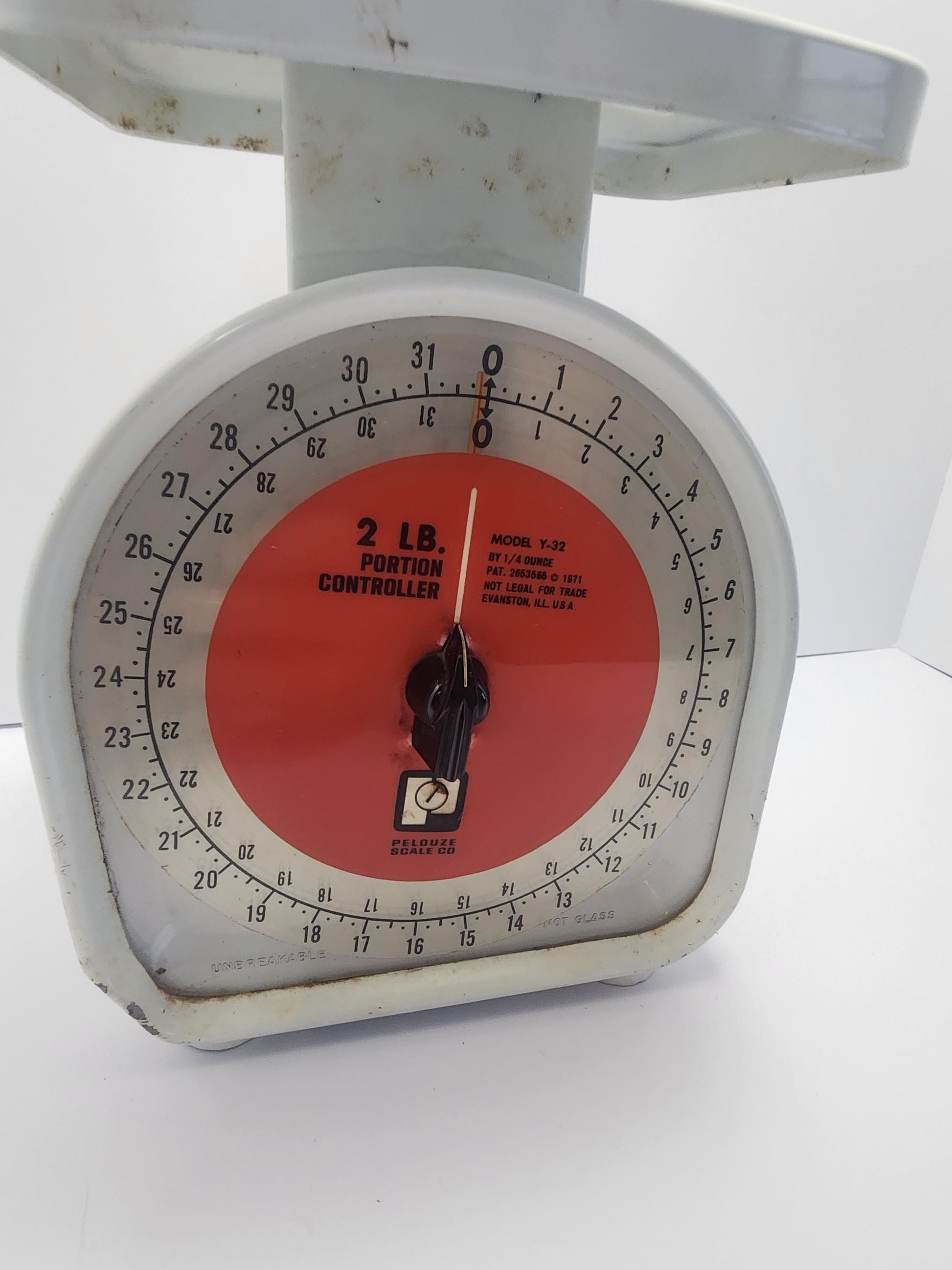 Pelouze Vintage 2lb Food Scale - Scales - 2Lb Scales - Pelouze - Pelouze Scale - Kitchen - Kitchen Scale - Vintage Scales - Kitchen