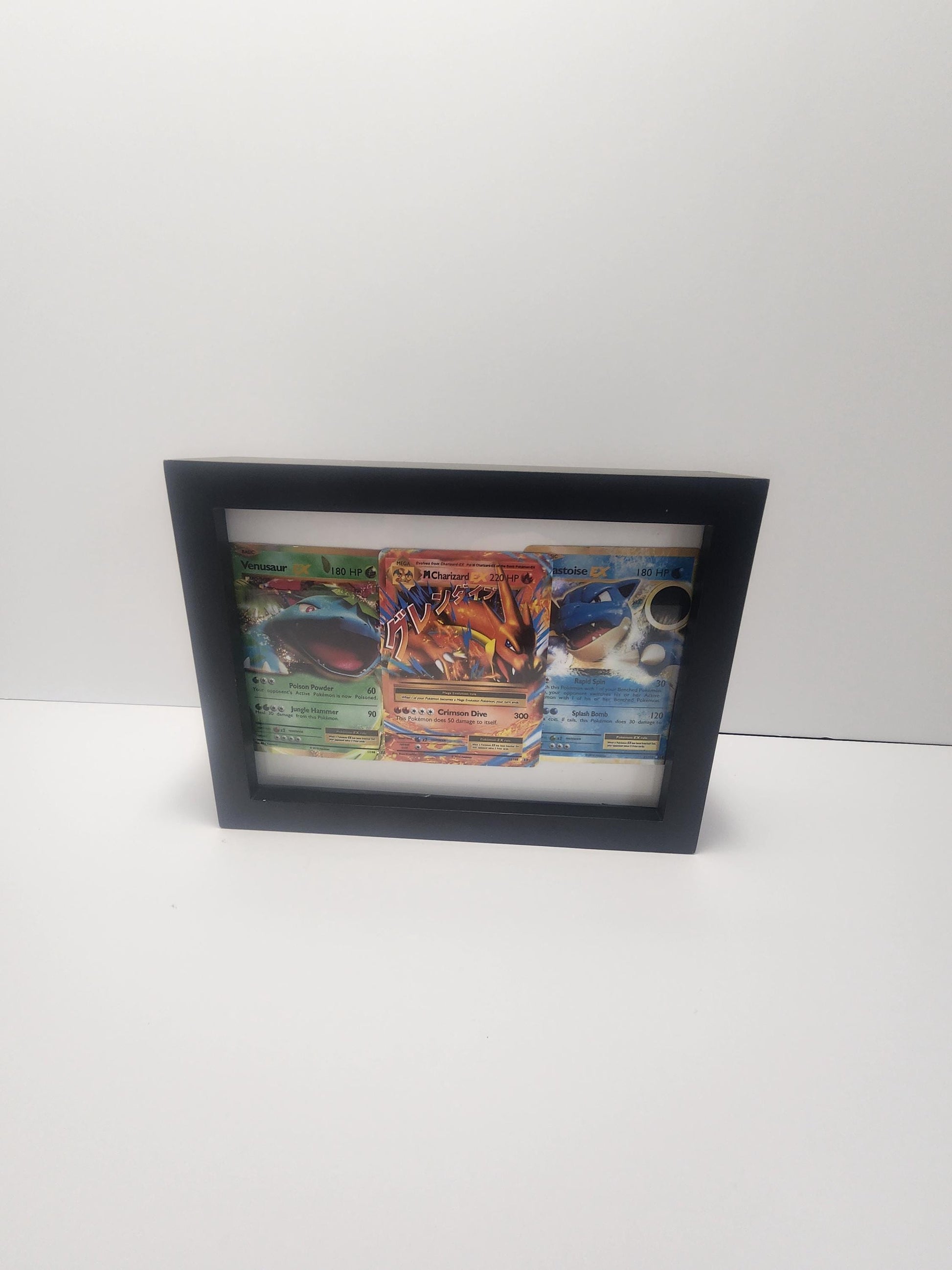 Pokemon Cards Framed Decor - Pictures - Frames - Pokemon - Pokemon Cards - Charizard - XY Evolutions - Pokemon Gift - Decor - Starter Pokemo