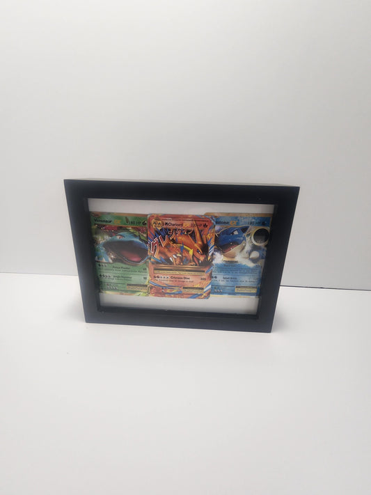 Pokemon Cards Framed Decor - Pictures - Frames - Pokemon - Pokemon Cards - Charizard - XY Evolutions - Pokemon Gift - Decor - Starter Pokemo