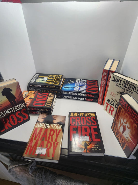 James Patterson Hardcover Alex Cross Series Books - James Patterson - Alex Cross - Books - Hardcover Books - Used Books - Book Series