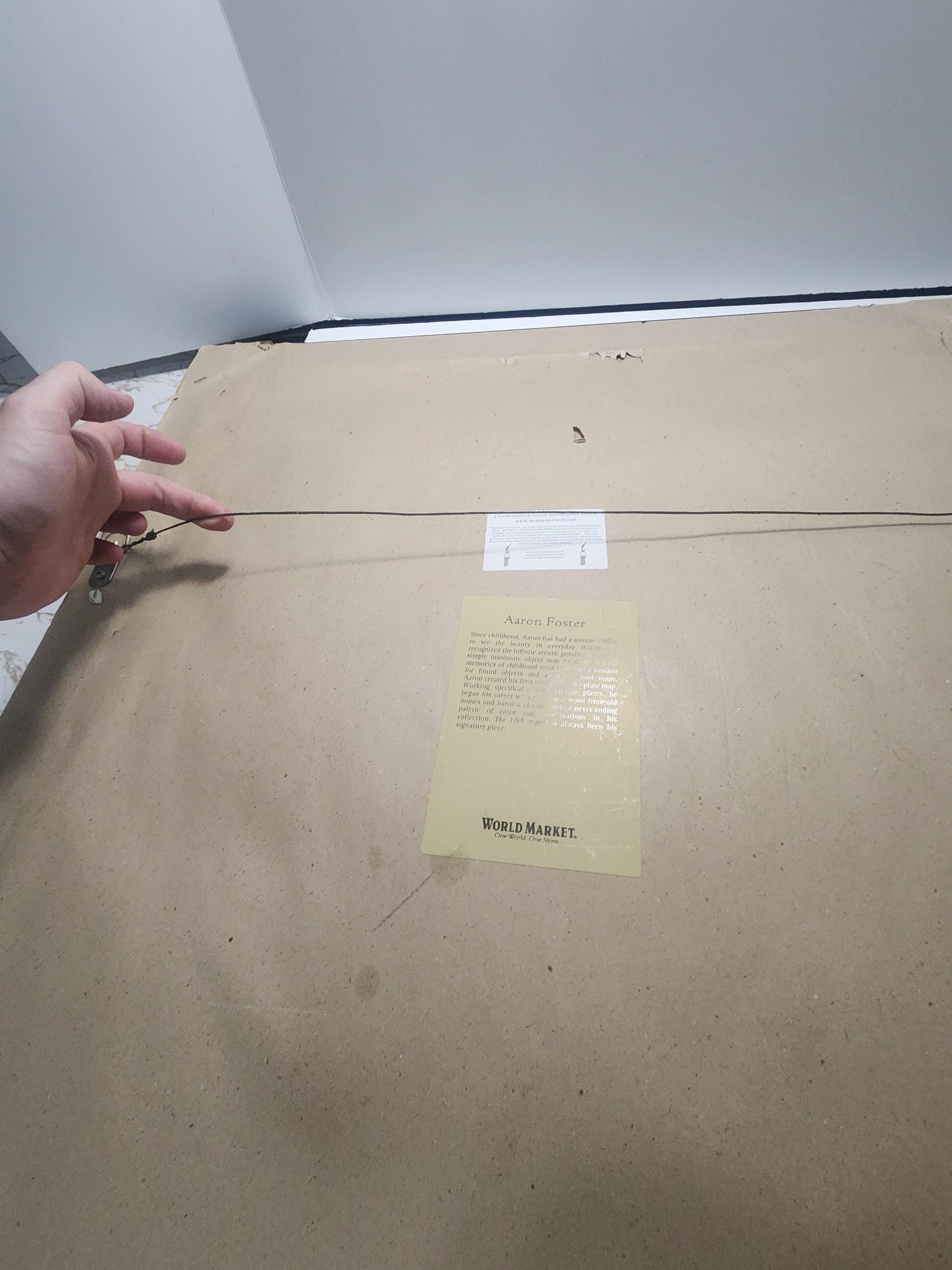 Aaron Foster World Market Route 66 Framed License Plates Art Decor - Pictures - Picture Framed - Garage - Man Cave - Route 66 - License Plat