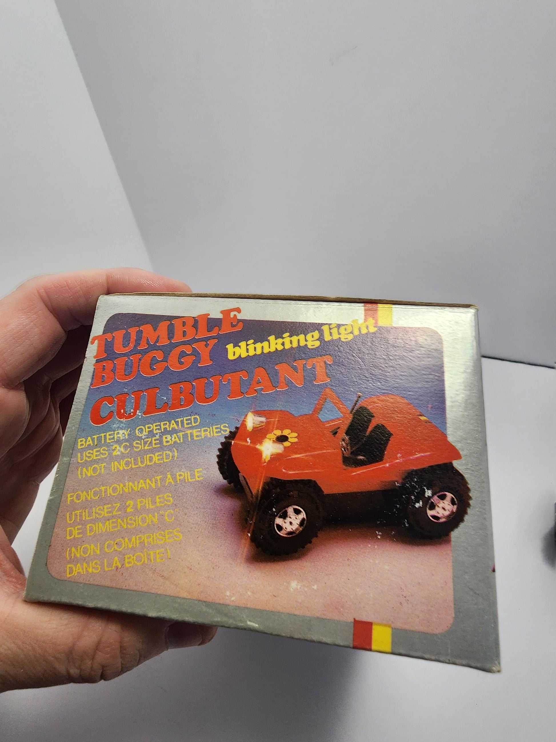 1980s Tumble Buggy Vintage Toy Car - Motorized Cars - Buggy - Bugs - Toy Cars - Vintage Toys - 1980s - 1980s Toys