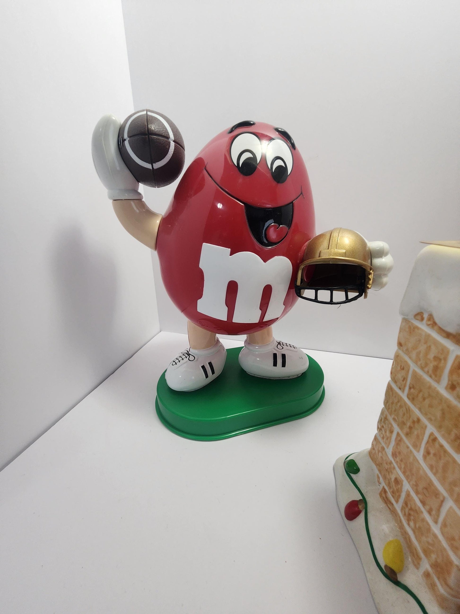 M&M Candy Dispensers - Candy - Candy Dispenser - Dispensers - Sports - NFL- Football - Advertisments - Vintage Candy - M and M - Mnm
