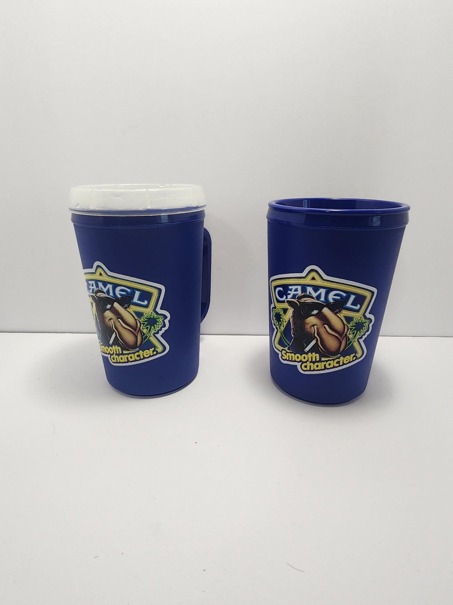 Camel Insulated Travel Mug - Mugs - Travel Mug - Joe Camel - Camel - Camels - Advertisment - Cigarettes - Vintage Camel - Camel Glass