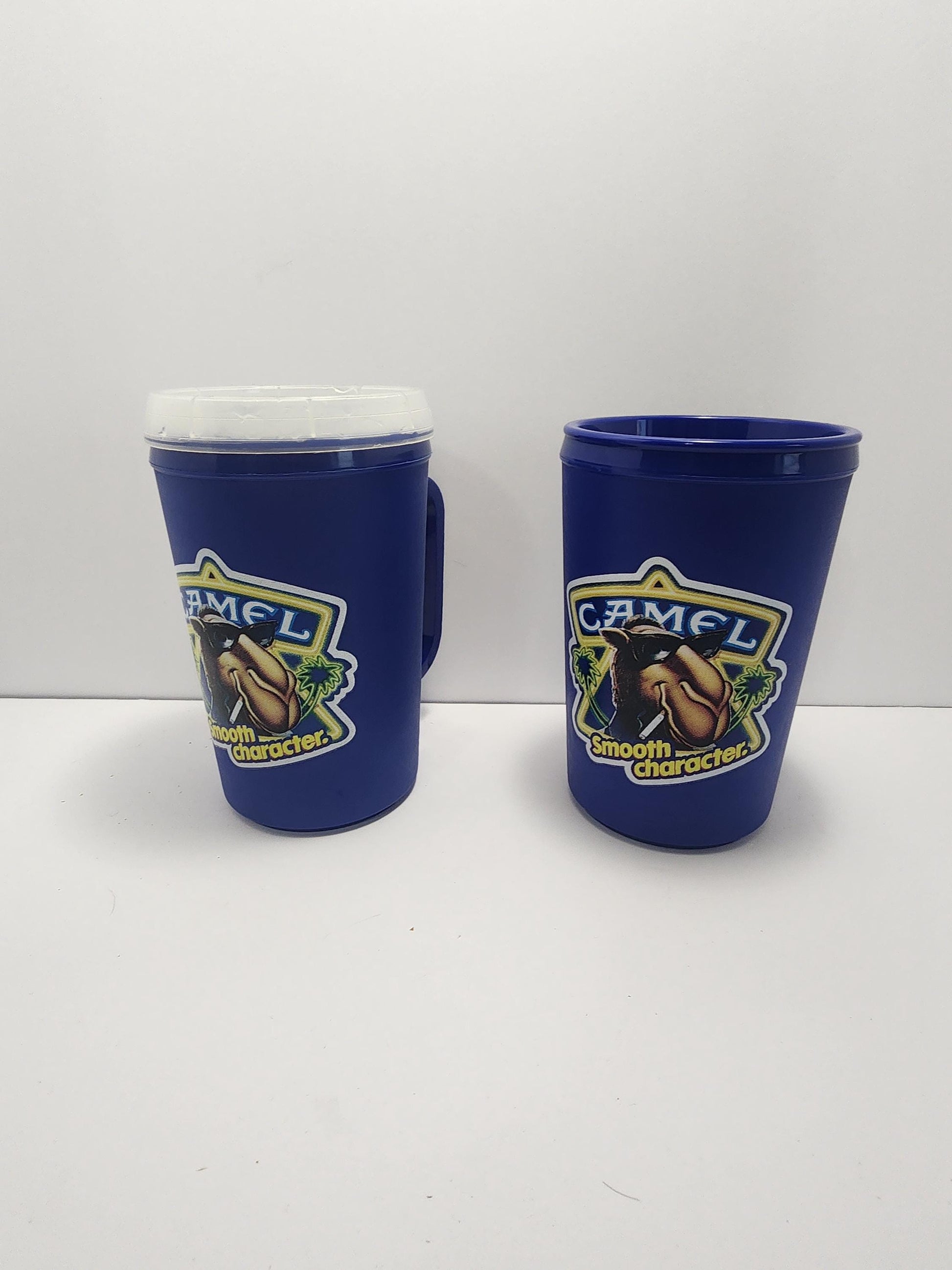 Camel Insulated Travel Mug - Mugs - Travel Mug - Joe Camel - Camel - Camels - Advertisment - Cigarettes - Vintage Camel - Camel Glass