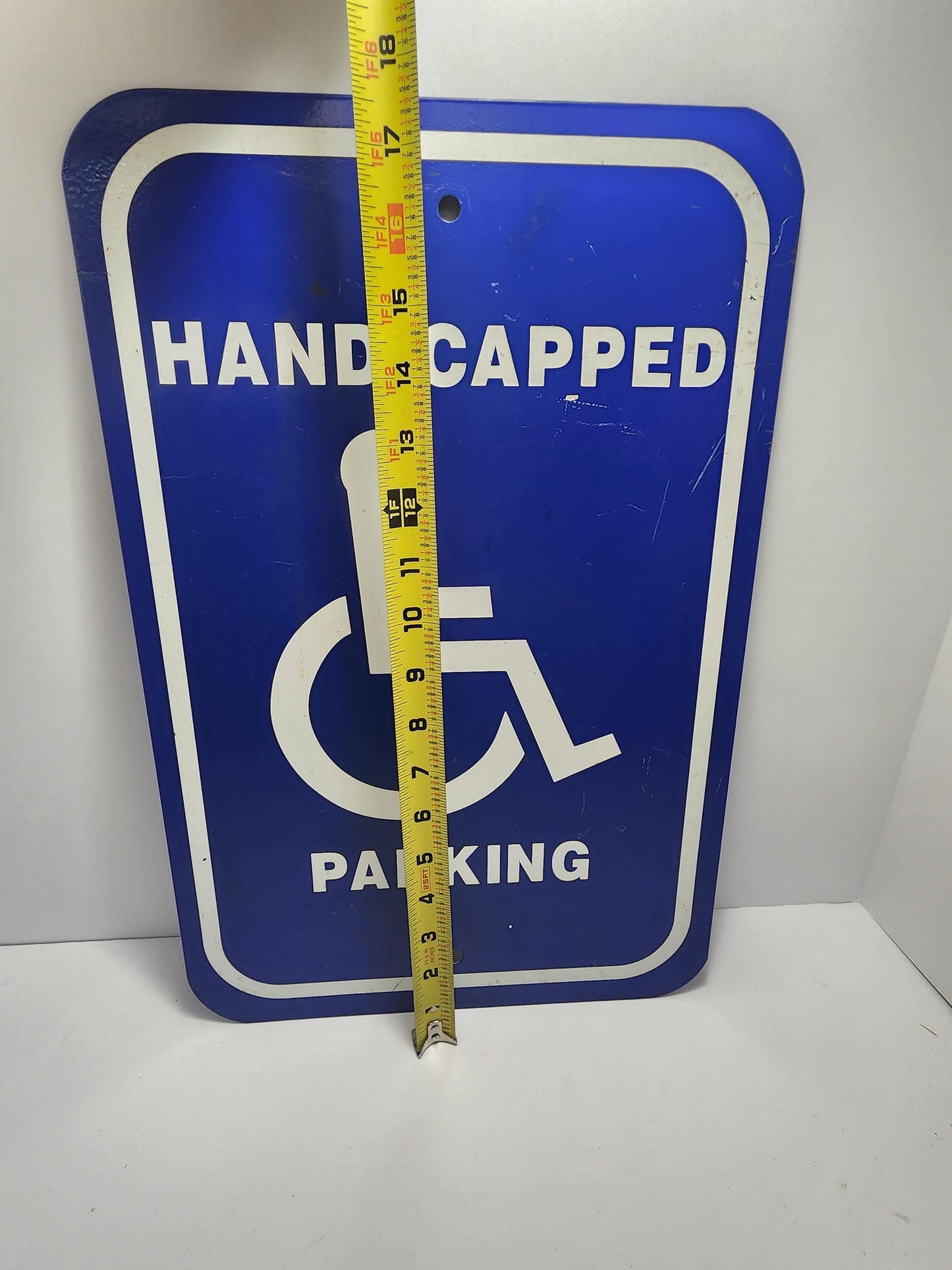 Industrial Sized Handicapped Parking Sign - Parking - Driveway - Signs - Handicapped - Handicap Parking
