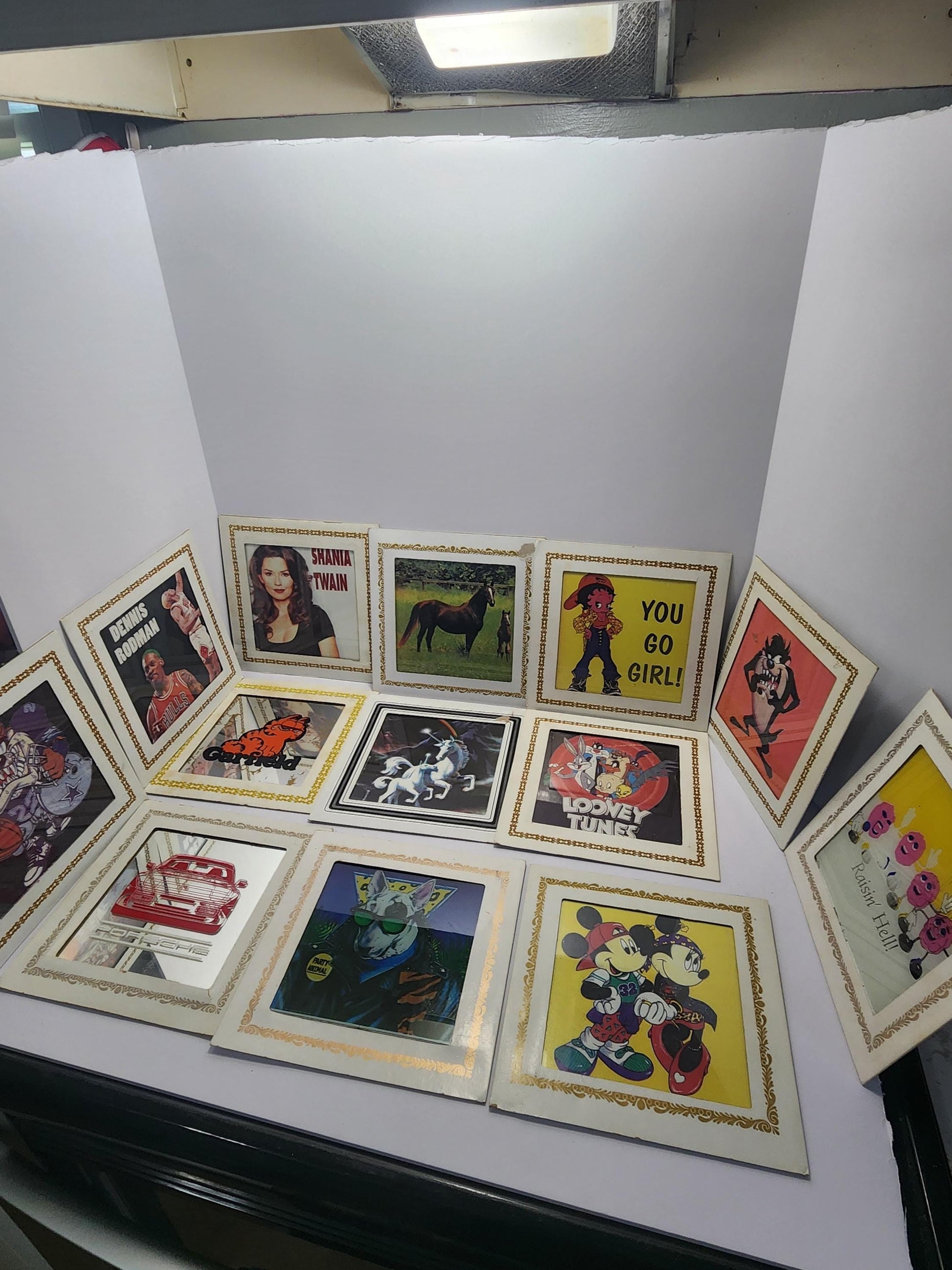 Carnival Picture Price Decor Hangings - Pictures - Prizes - Carnivals - Wall Decor - Singers - NBA- Vintage Decor - Bands - Frames - Sports