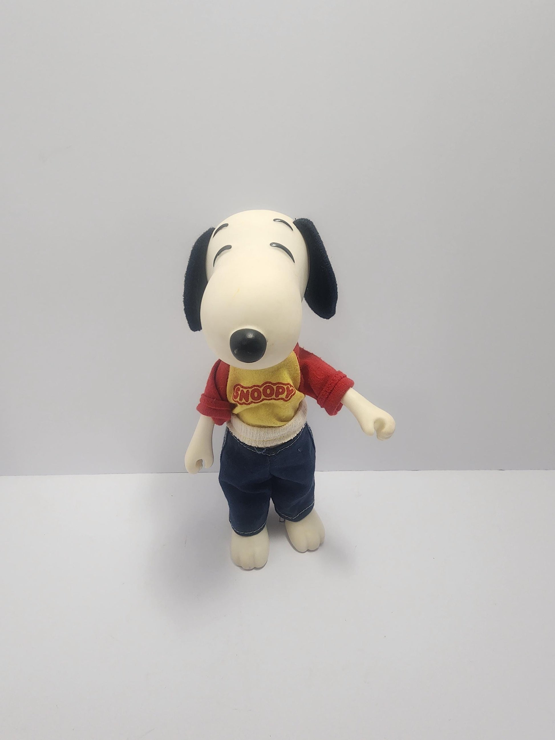 Snoopy 1960s Knickerbocker Posable Dress Up Action Figure - Snoopy - Snoopy Toys - Vintage Toys - Knickerbocker - 1960s - Peanuts Gang