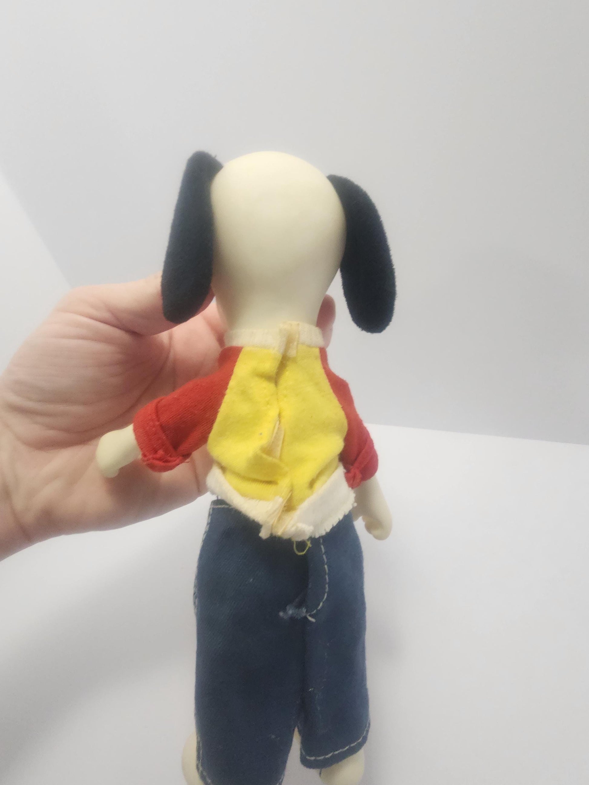 Snoopy 1960s Knickerbocker Posable Dress Up Action Figure - Snoopy - Snoopy Toys - Vintage Toys - Knickerbocker - 1960s - Peanuts Gang