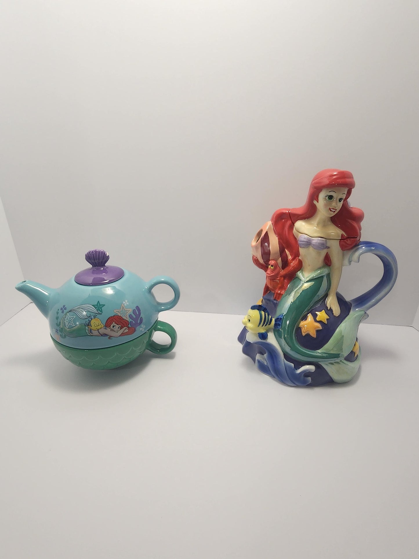 Disney The Little Mermaid Ariel Ceramic Teapot - Teapot - Ceramic Teapot - Ariel - Mermaids - Disney - The Little Mermaid - Disney Teapot